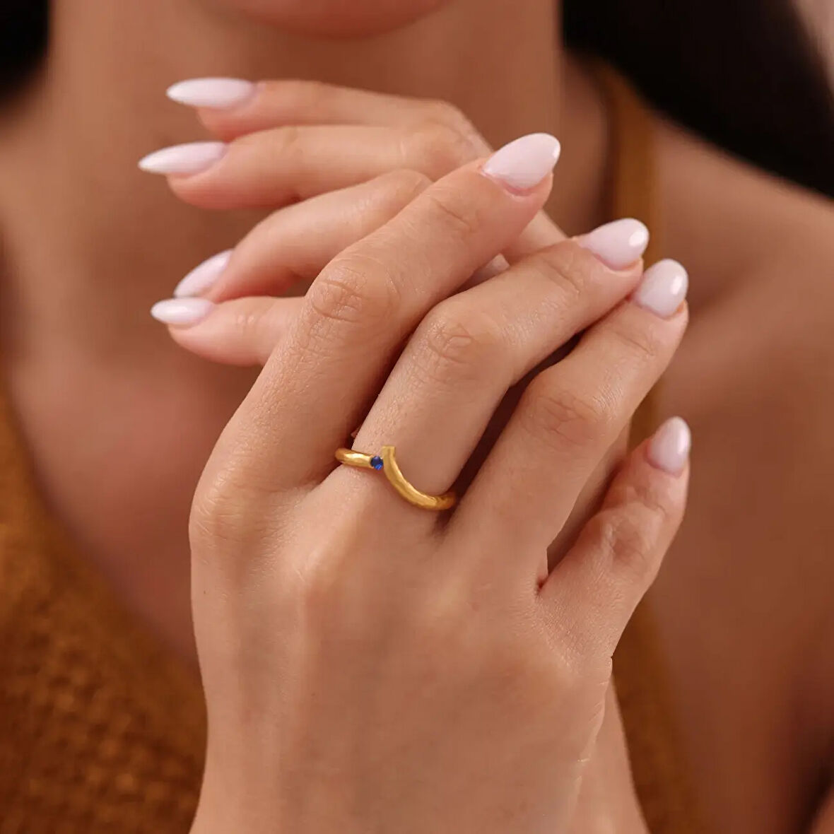 Nisera Gaia Altın Yüzük