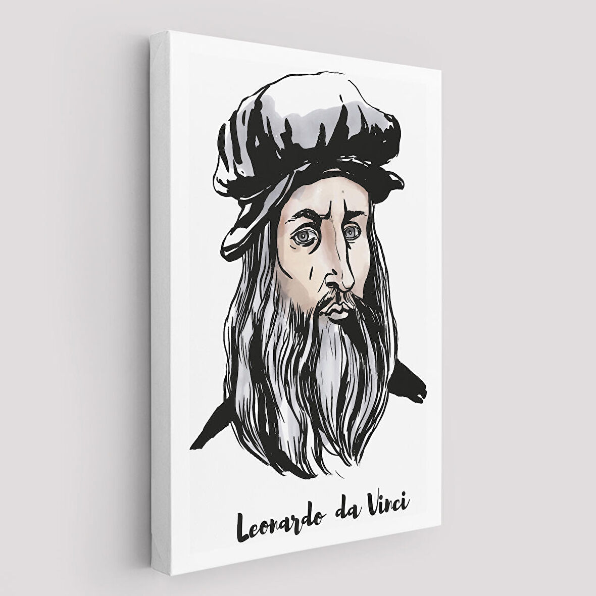Leonardo da Vinci Dekoratif Kanvas Tablo-5918