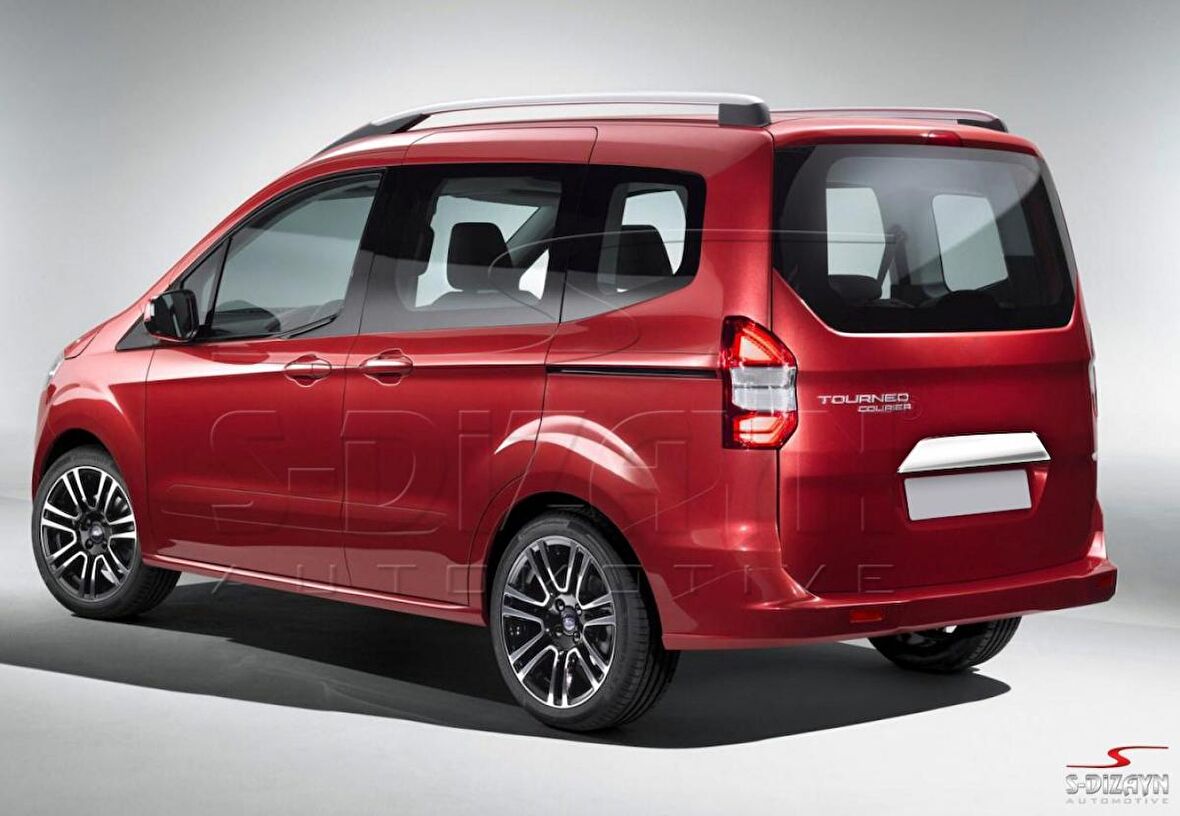Paspasgarajı Ford Courier Krom Bagaj Çıtası 2014 Üzeri