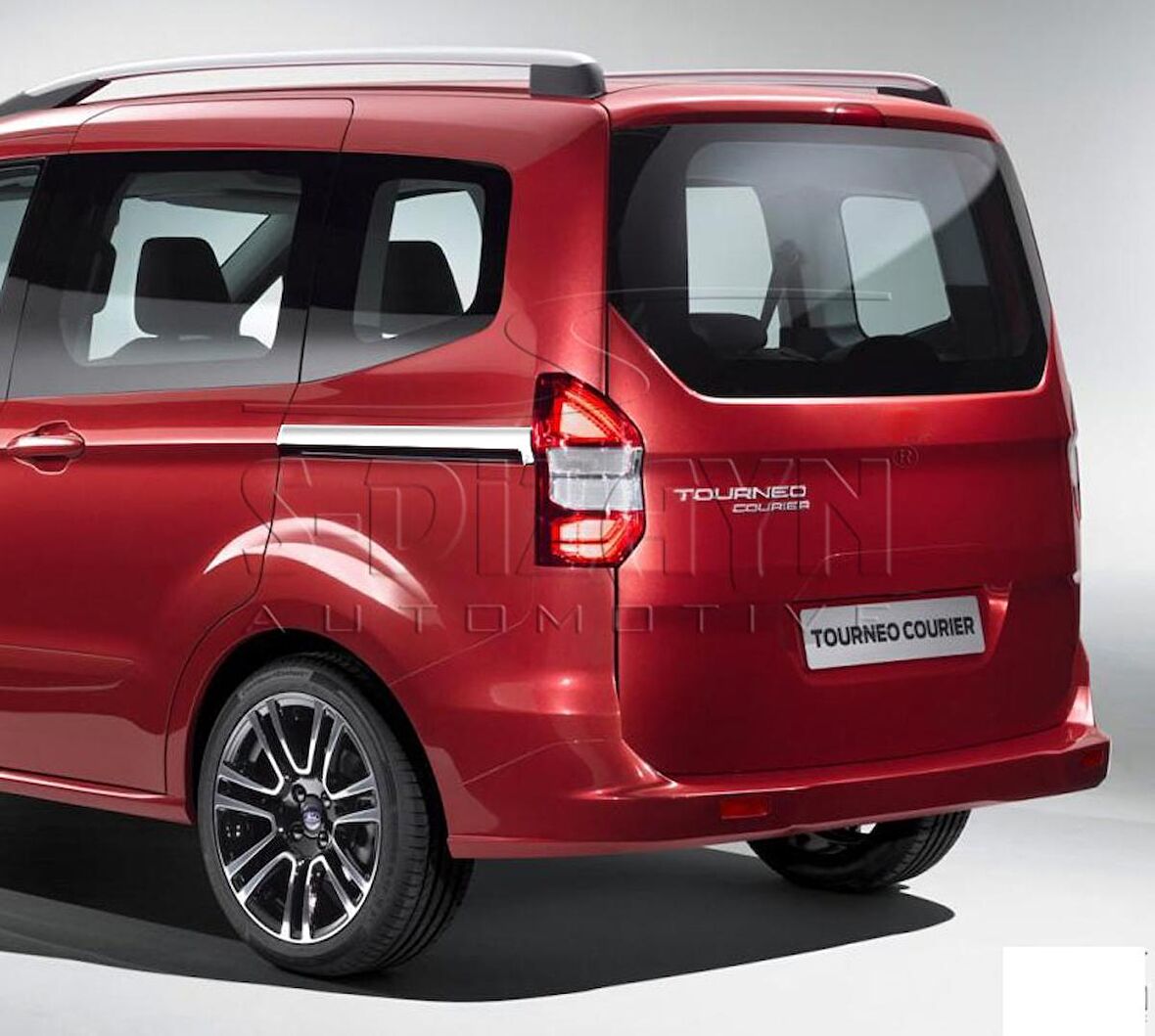 S-Dizayn Ford Courier Krom Sürgülü Kapı Çıta 2 Prç 2014 Üzeri