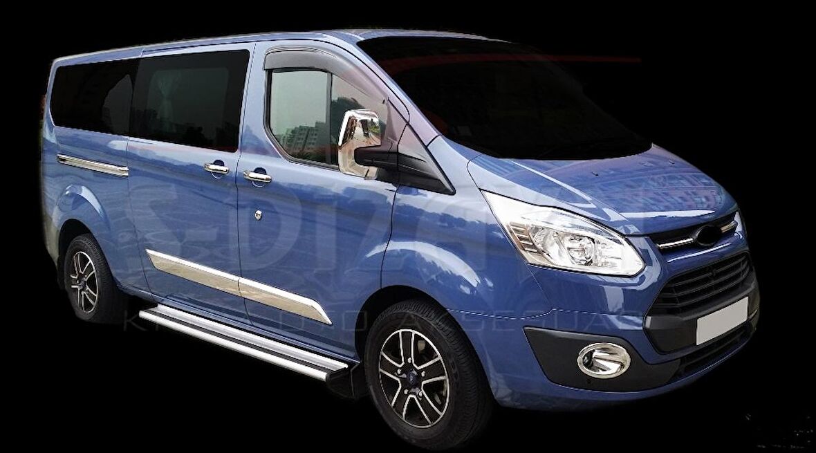 S-Dizayn Ford Tourneo Custom Abs Krom Ayna Kapağı 2 Prç 2012 Üzeri