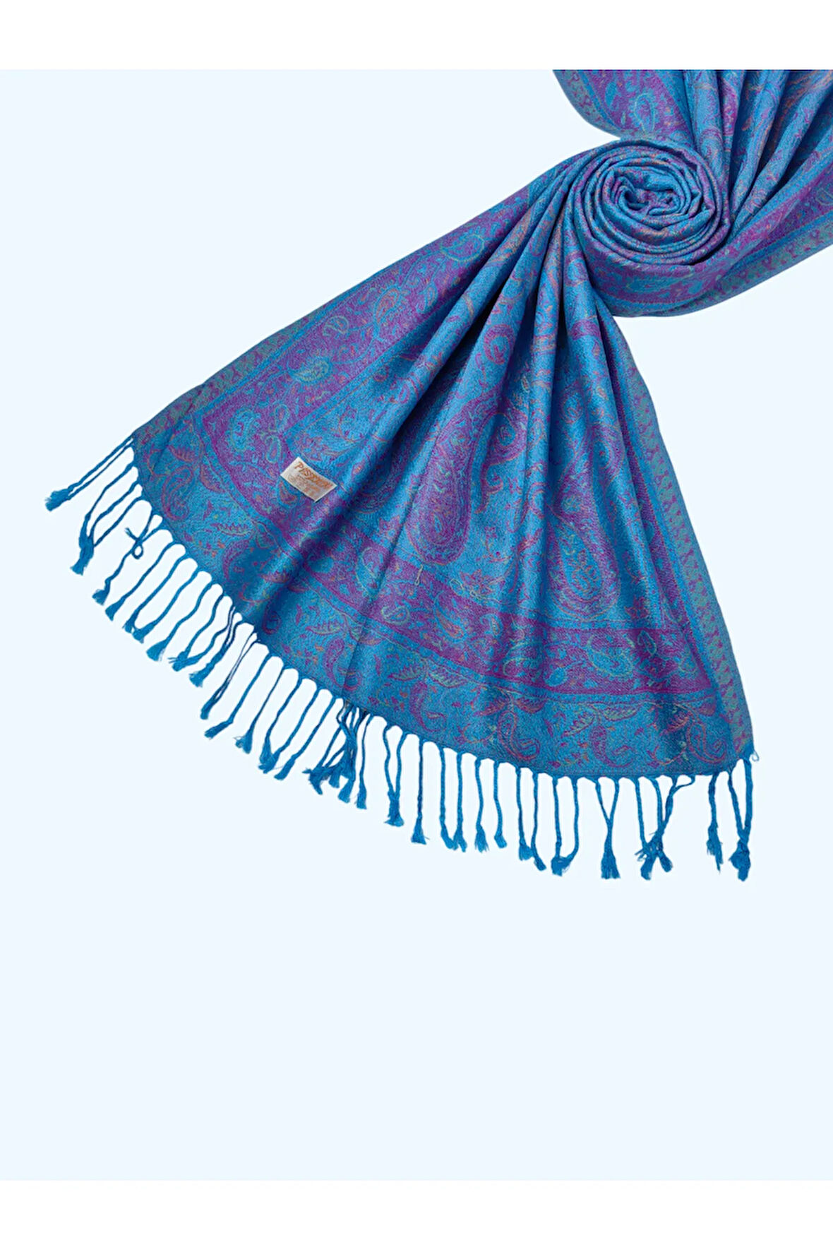 Işıl İpek - Etnik Desen Paşmina Şal 75x190