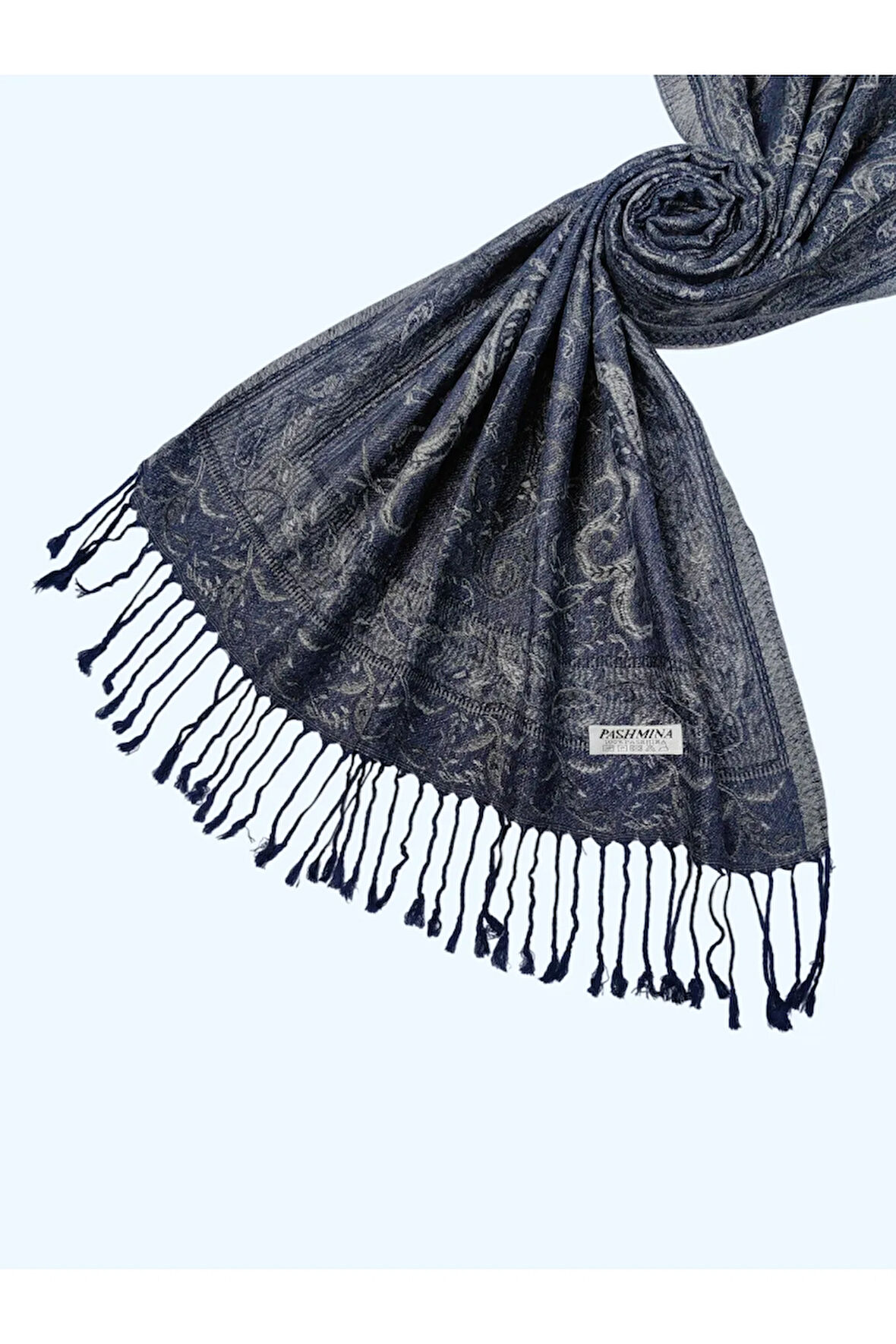 Işıl İpek - Etnik Desen Paşmina Şal 75x190