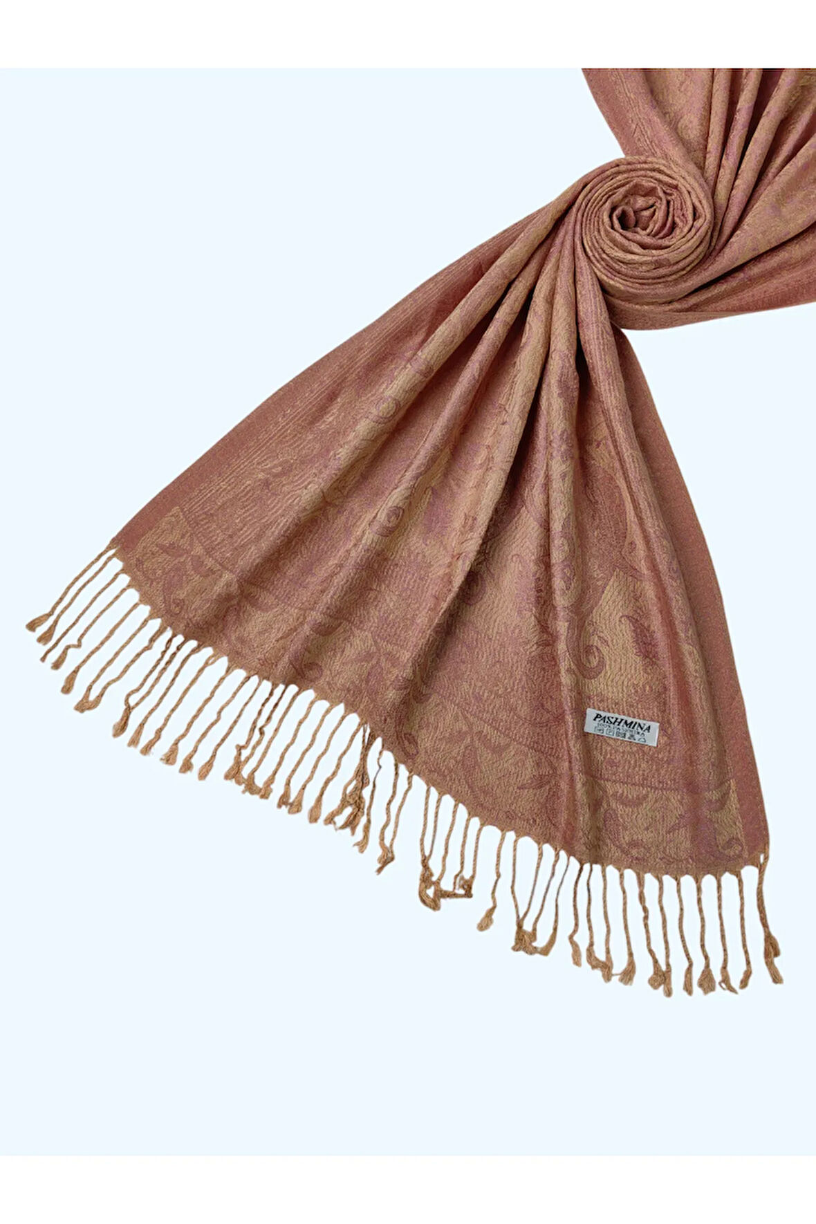 Işıl İpek - Etnik Desen Paşmina Şal 75x190