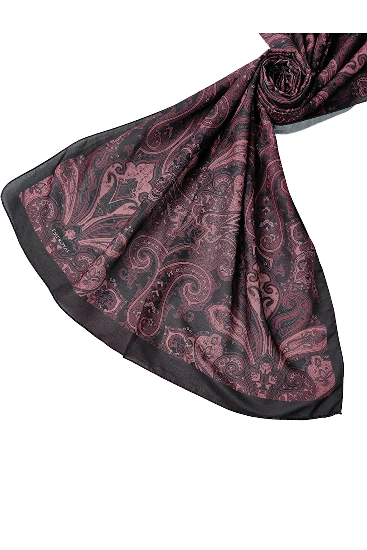 Emproyal Soft Pamuk Etnik Desen Şal