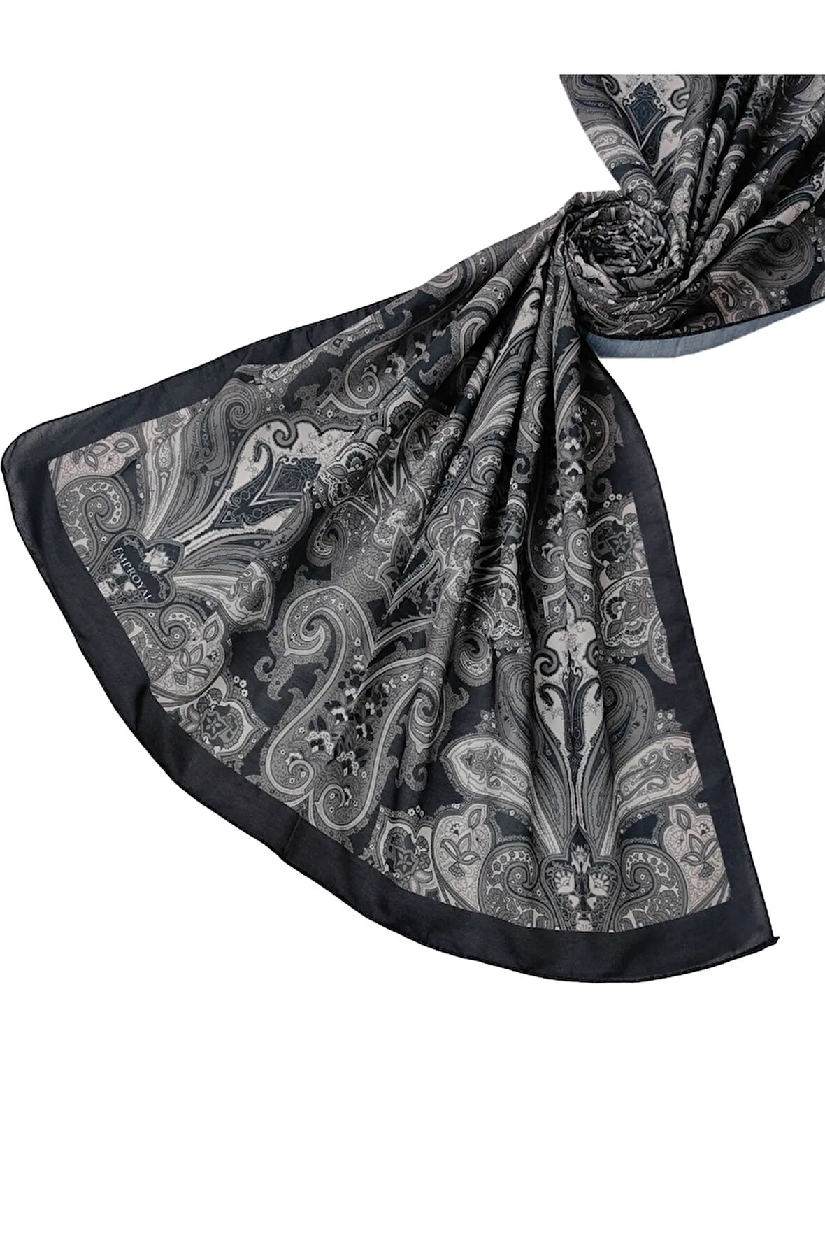 Emproyal Soft Pamuk Etnik Desen Şal