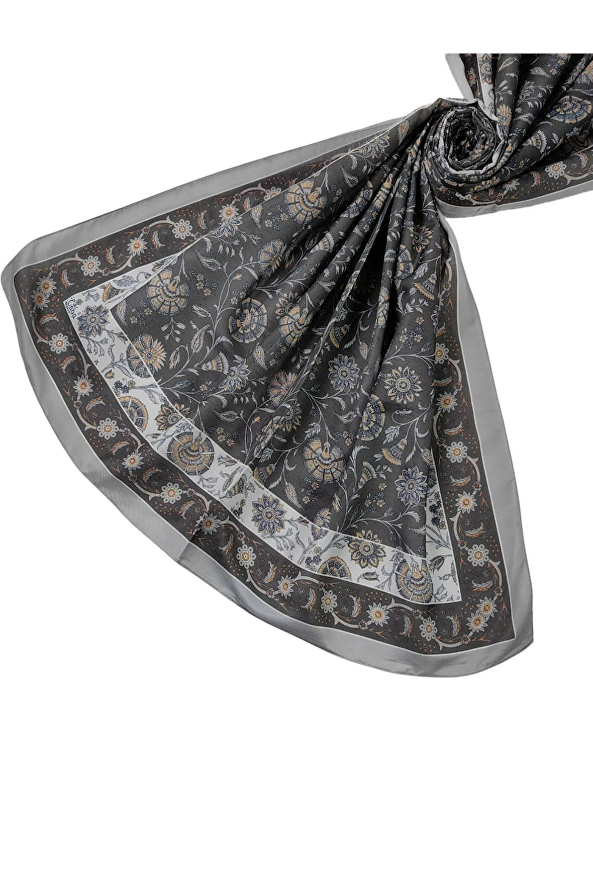 Enba Etnik Desenli Soft Pamuklu Şal 75x190 cm