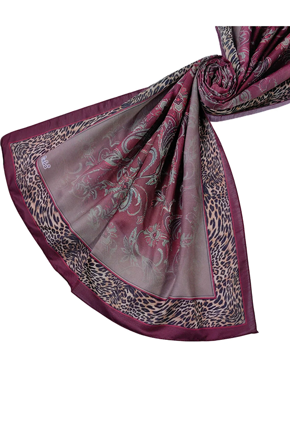 Enba Etnik Desenli Soft Pamuklu Şal 75x190 cm