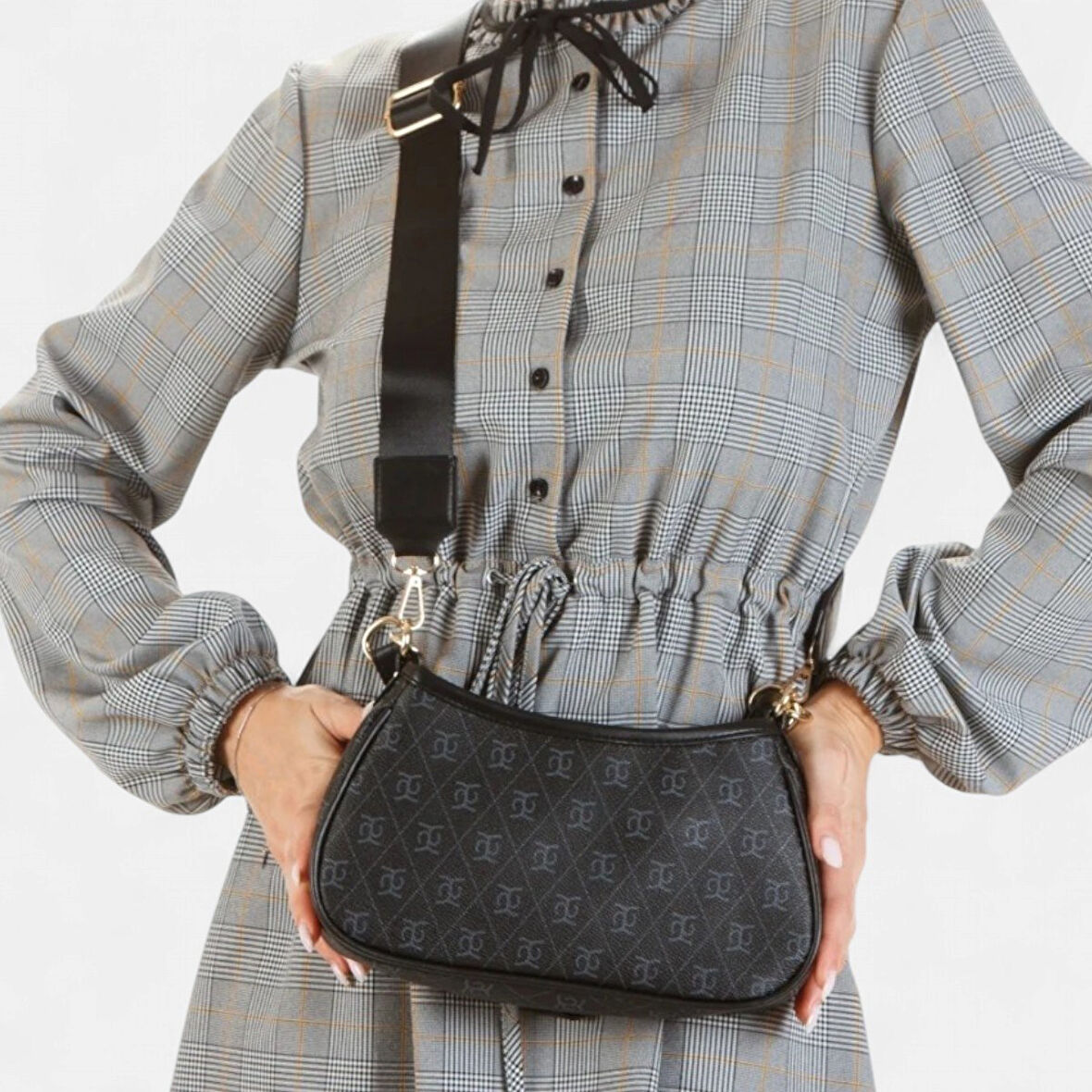 Lederax Suni Deri Baget El ve Omuz Çantası LD578