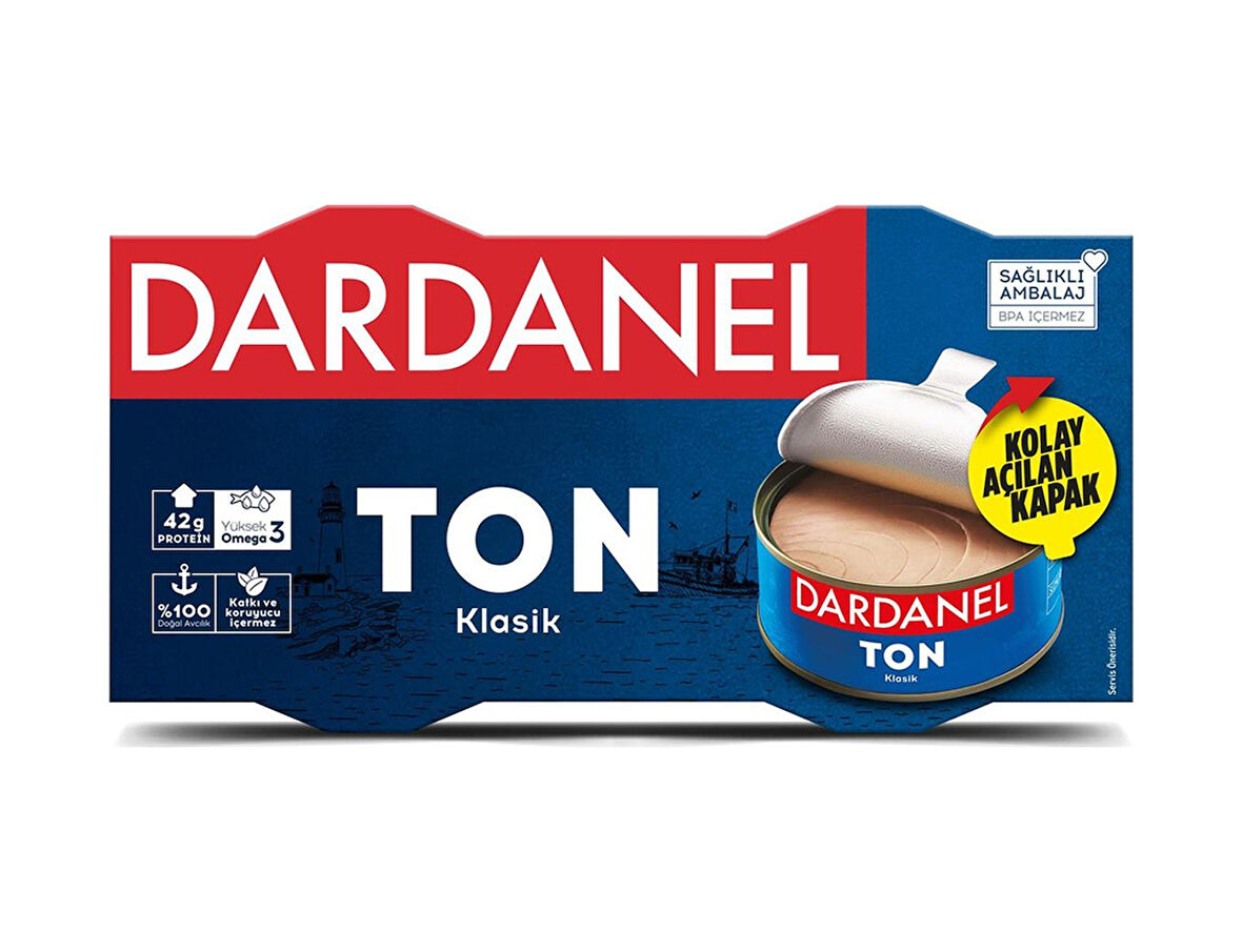 Dardanel Ayçiçek Yağlı Ton Balığı 2 x140 G