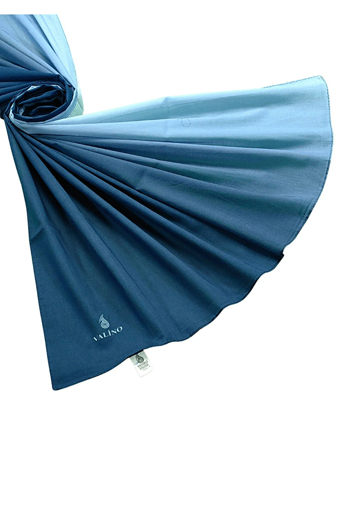 Mısırlı Eşarpları Degrade Organik Pamuk Şal 75x190 cm