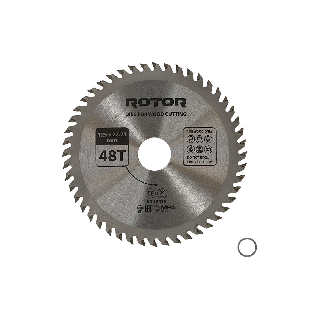 Ahşap kesme diski ROTOR 125*22,23 48T