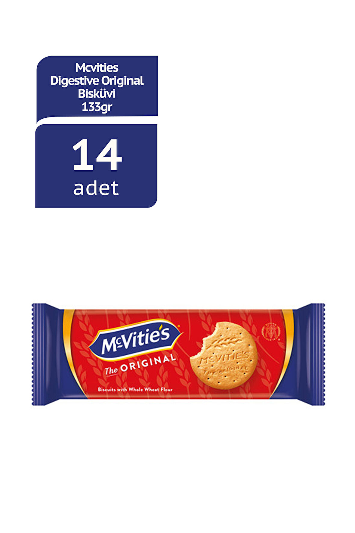 Mcv Dıgestıve Orıgınal Bisküvi 133G x14 Adet