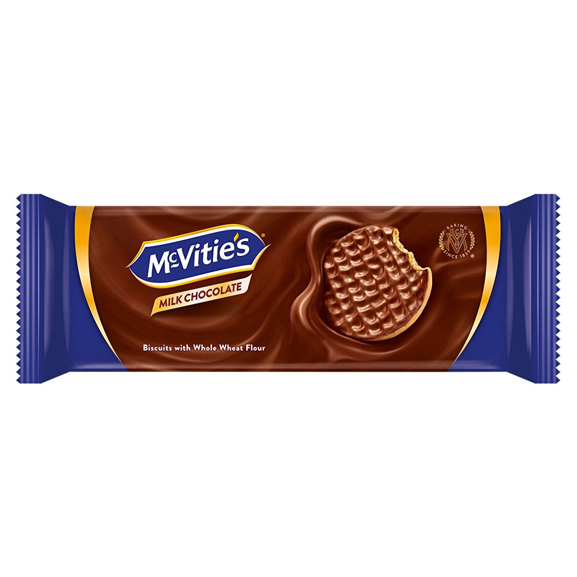 McVitie's Digestive Sütlü Çikolata Kaplı Tam Buğday Bisküvi - 150 gram - 12 Adet