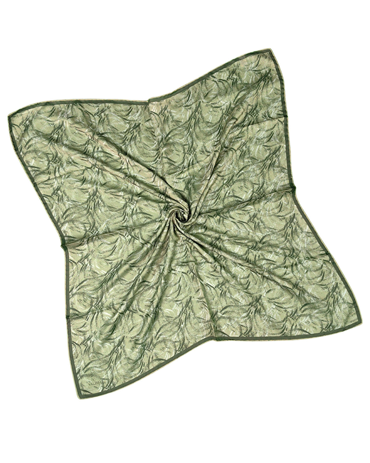 Valino Desenli Şifon Eşarp – 90x90 cm