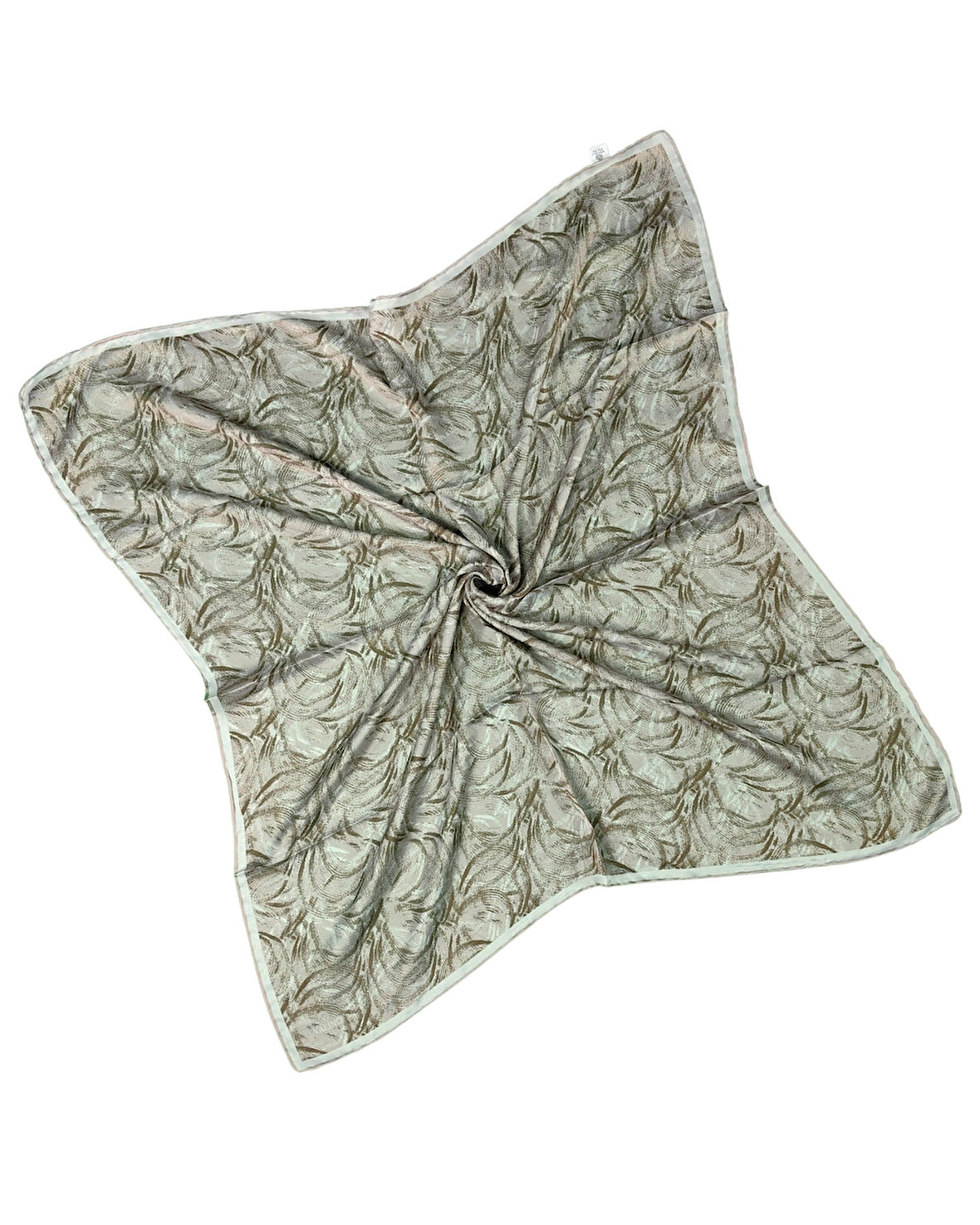 Valino Desenli Şifon Eşarp – 90x90 cm