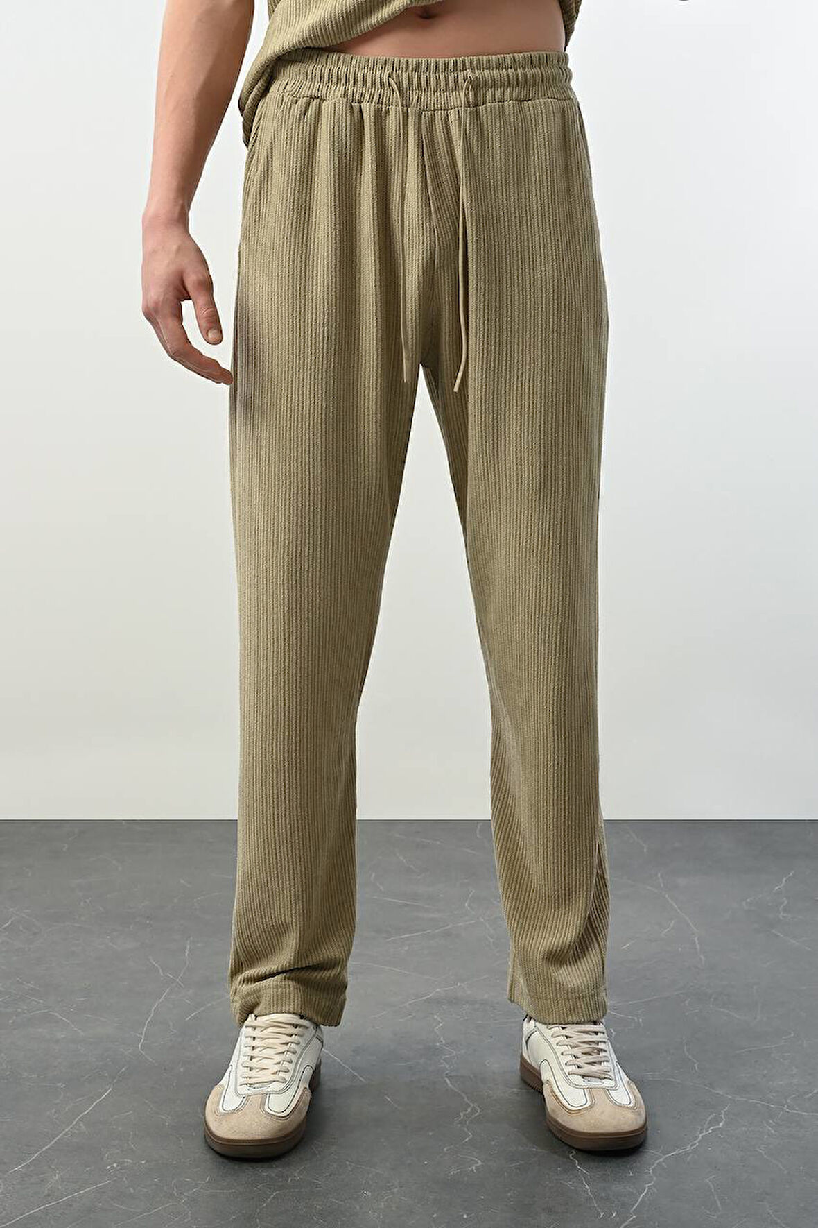 Fitilli Baggy Erkek Jogger Pantolon 