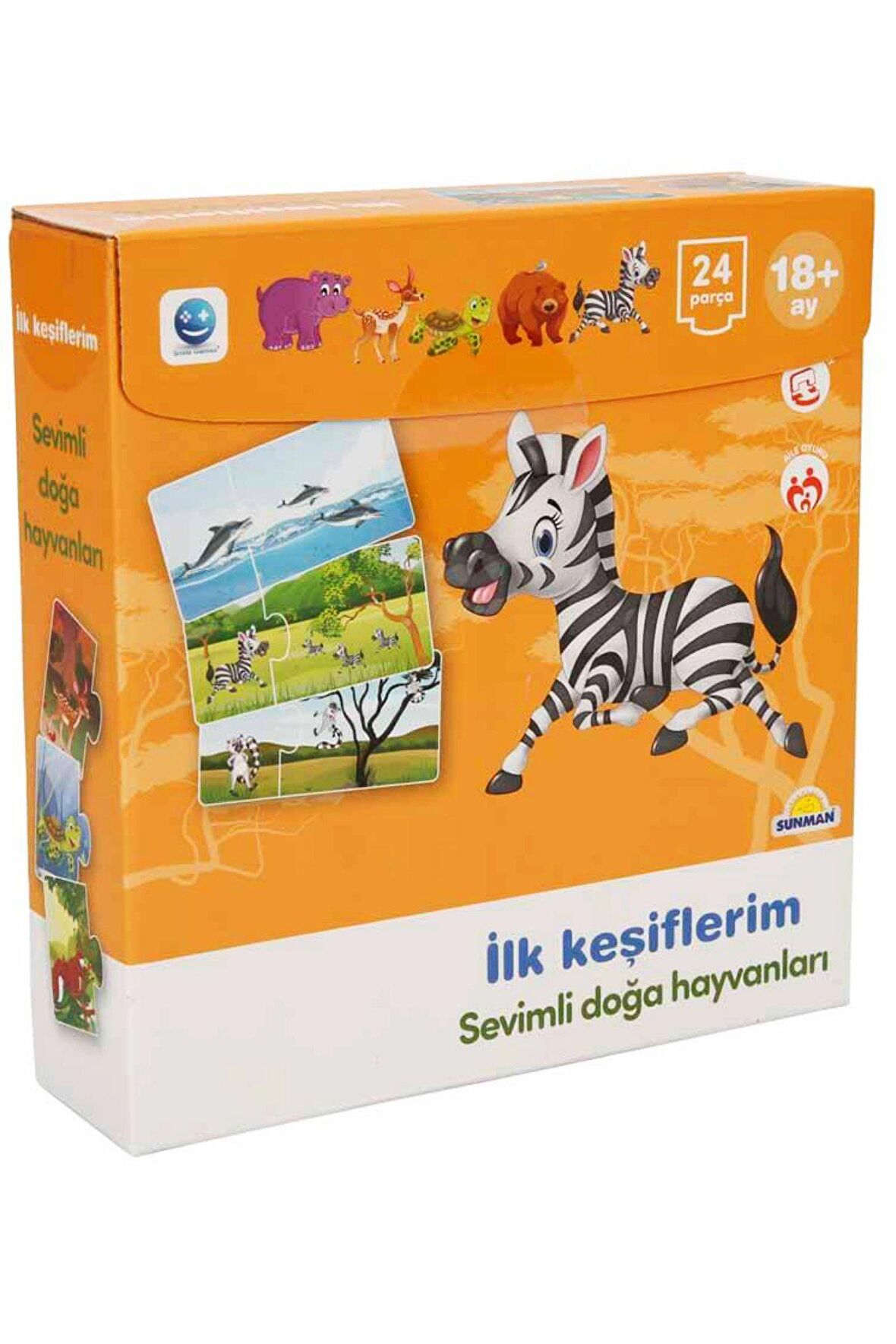 Çocukların En Sevdiği Oyun! İlk Keşiflerim-Sevimli Doğa Hayvanları Oyunu