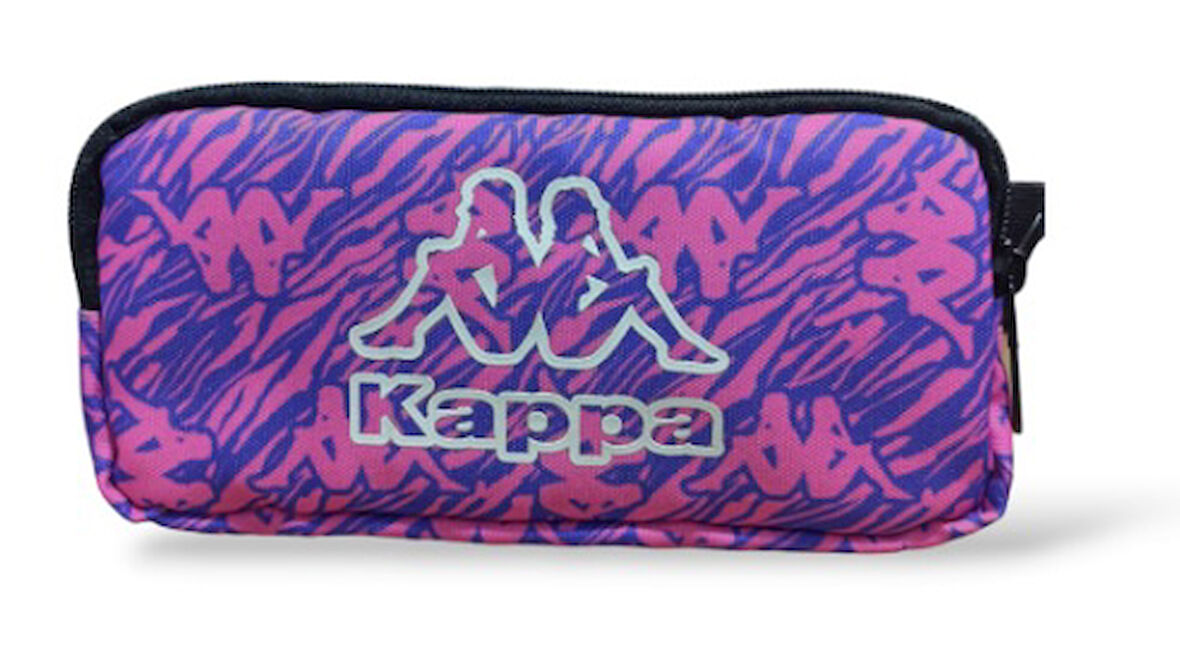 Kalem Kutusu Pembe/Mor Çift Bölmeli