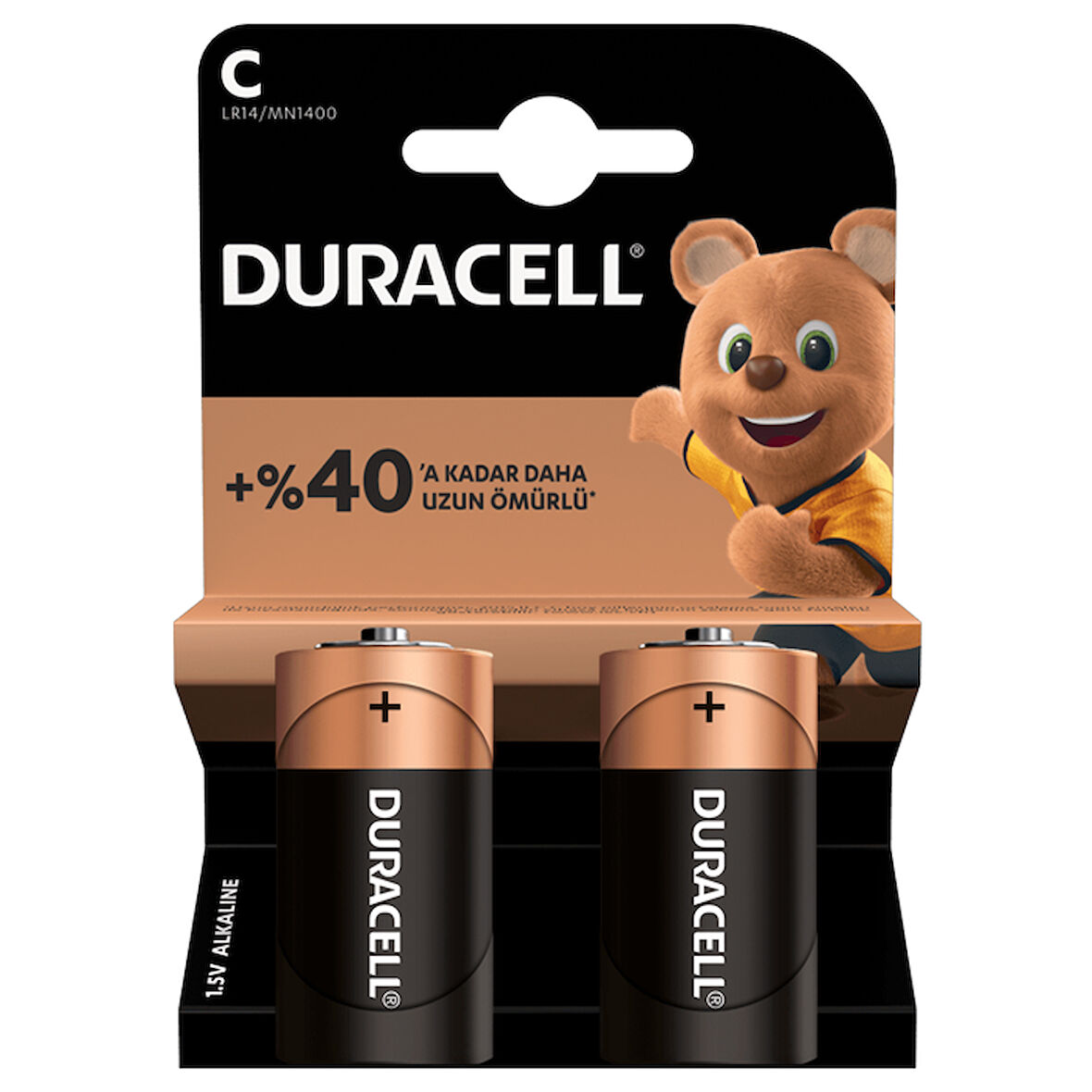 Duracell C Orta Pil 2’li