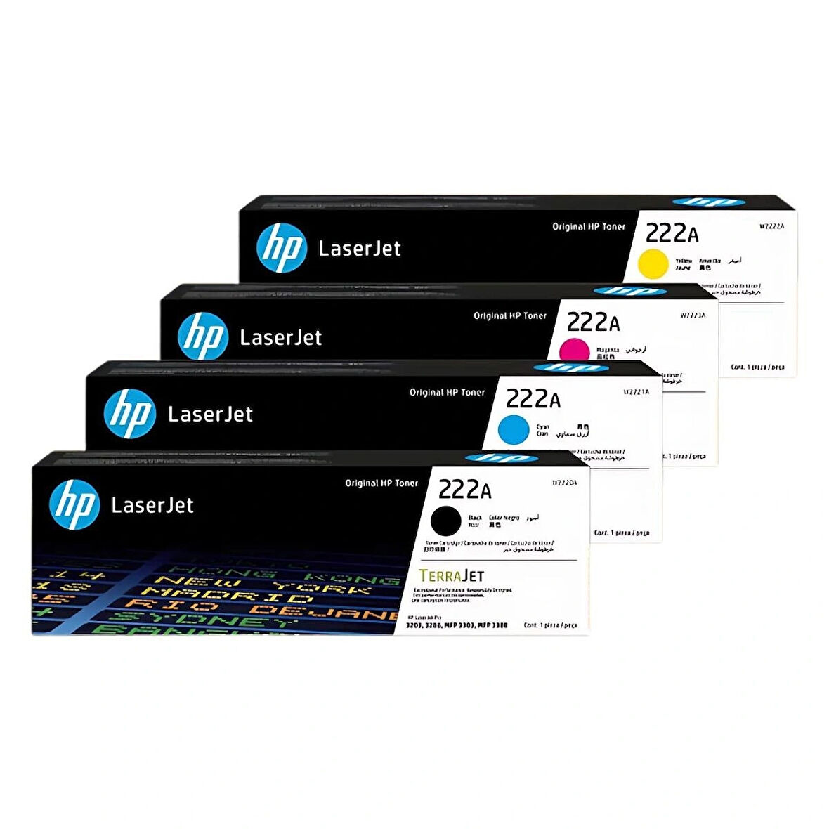 Hp 222A - W2220A Orjina Toner Takım