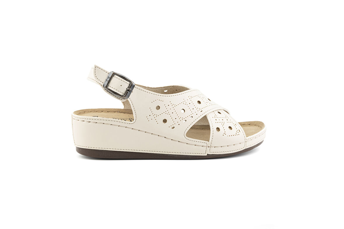 BioStep Daily 1819 – Günlük Ortopedik Vegan Deri  Kadın Sandalet