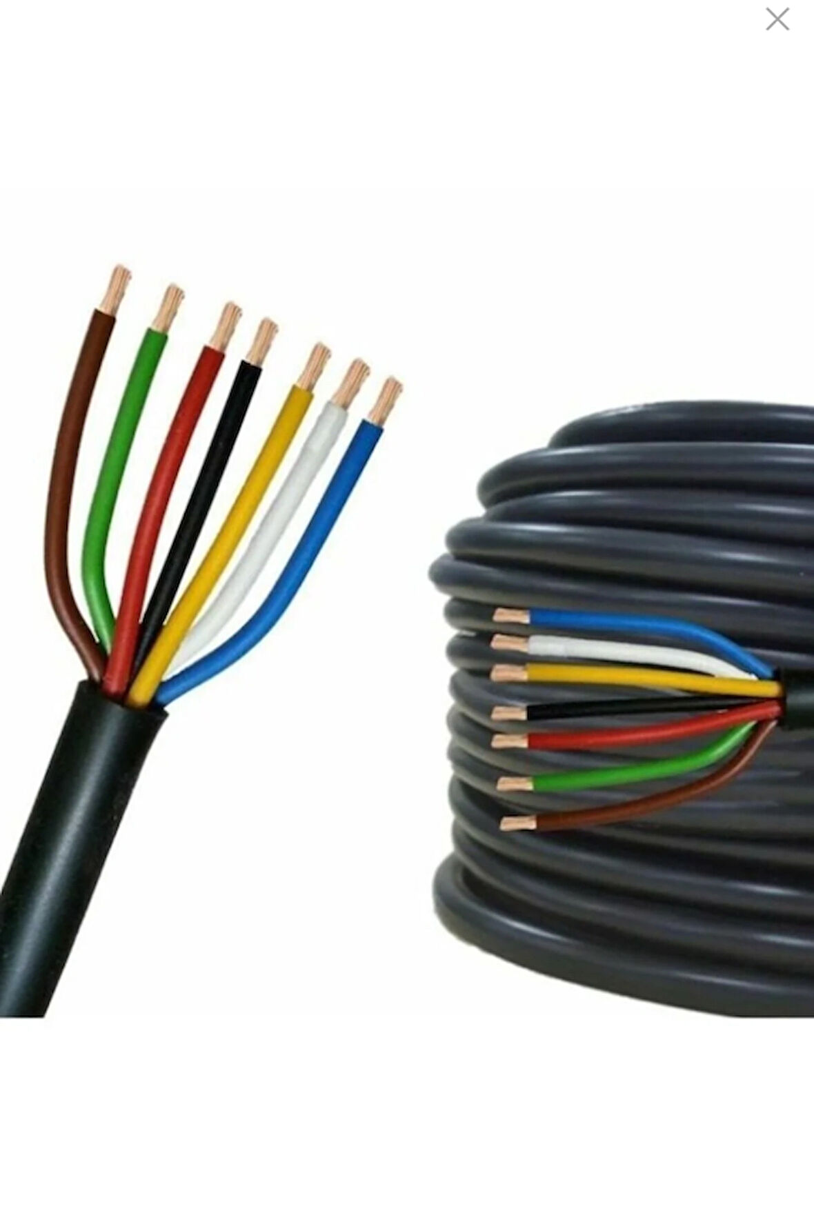 Tesisat Kablosu 7 X 1 - 100 Metre