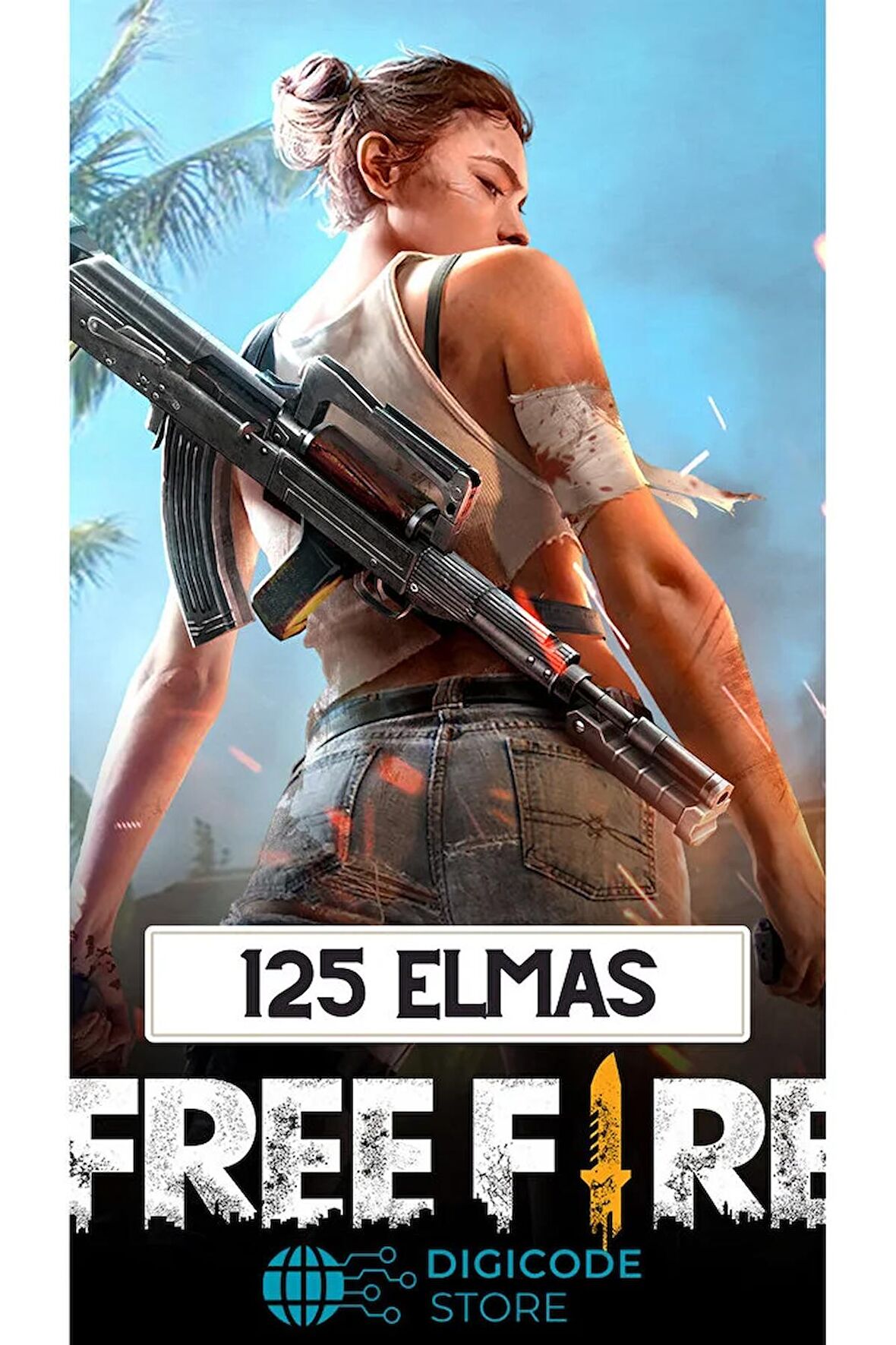 Free Fire 125 Elmas E-PİN KODU TR