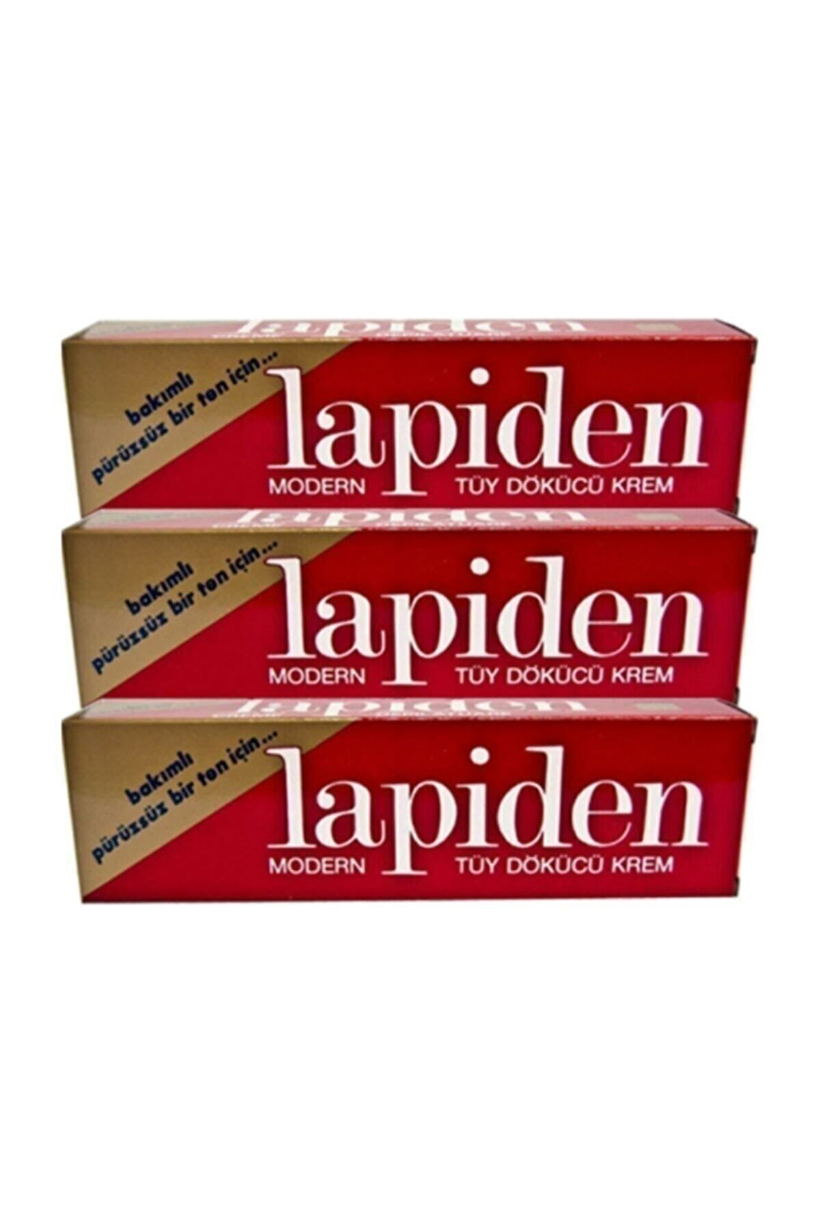 Lapiden Tüy Dökücü Krem Klasik Unisex  40 gr 3 Adet