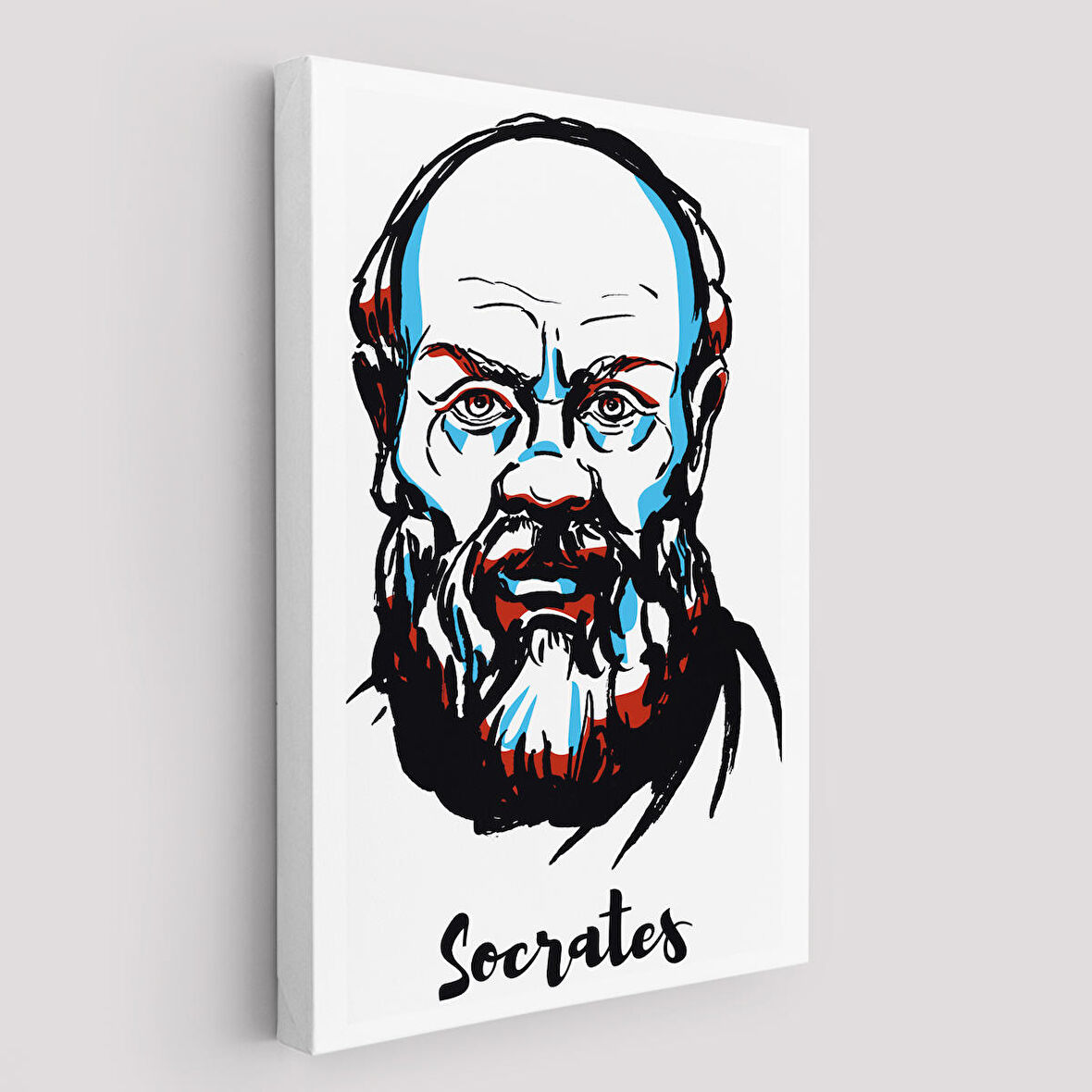 Socrates Dekoratif Kanvas Tablo-5969