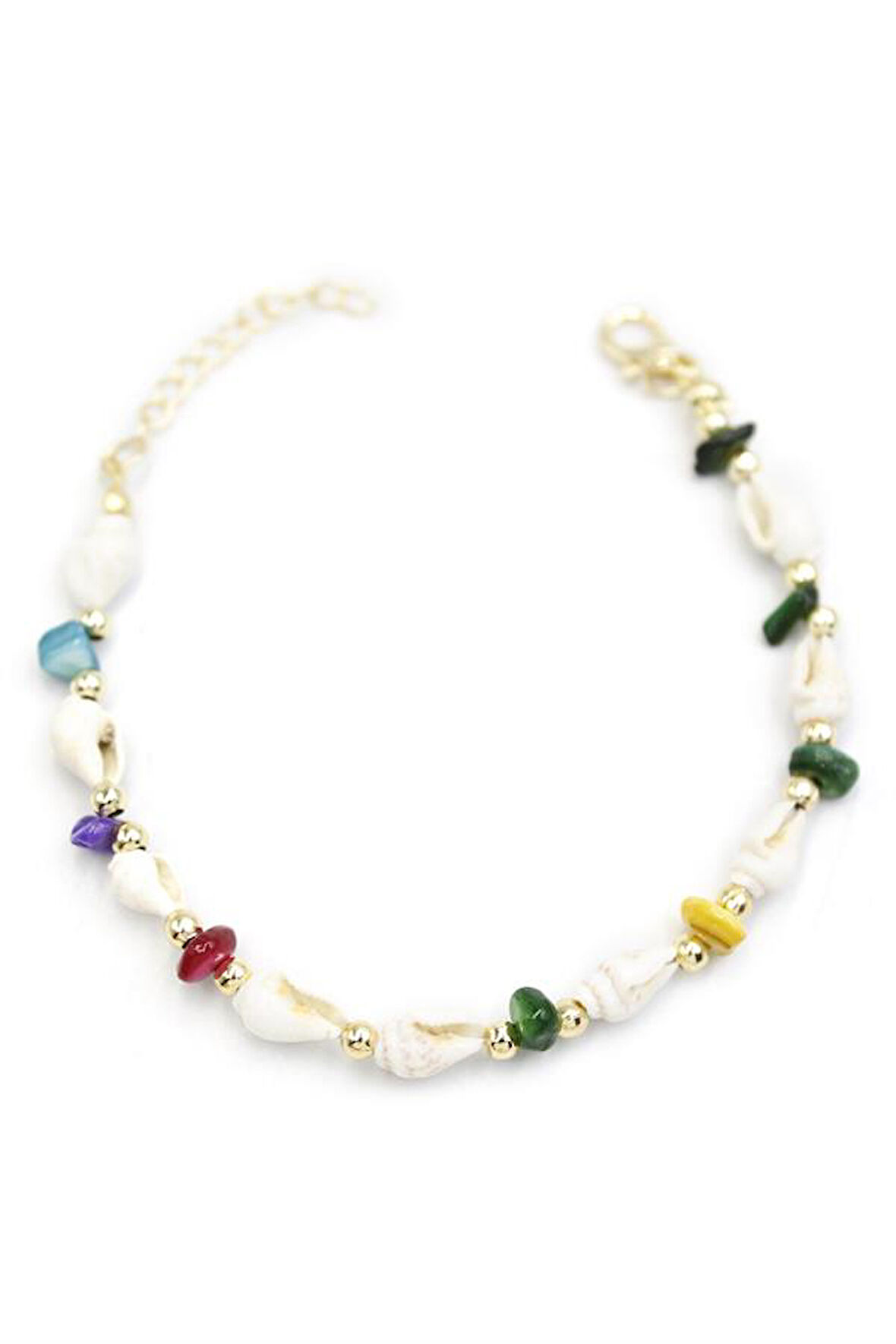 Deniz Kabuğu Bileklik - ÇOK RENKLİ