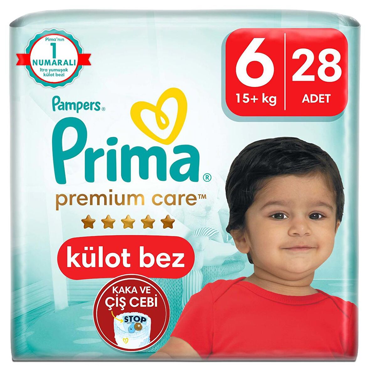 Prima Premium Care 6 Numara Junior 28'li Külot Bez