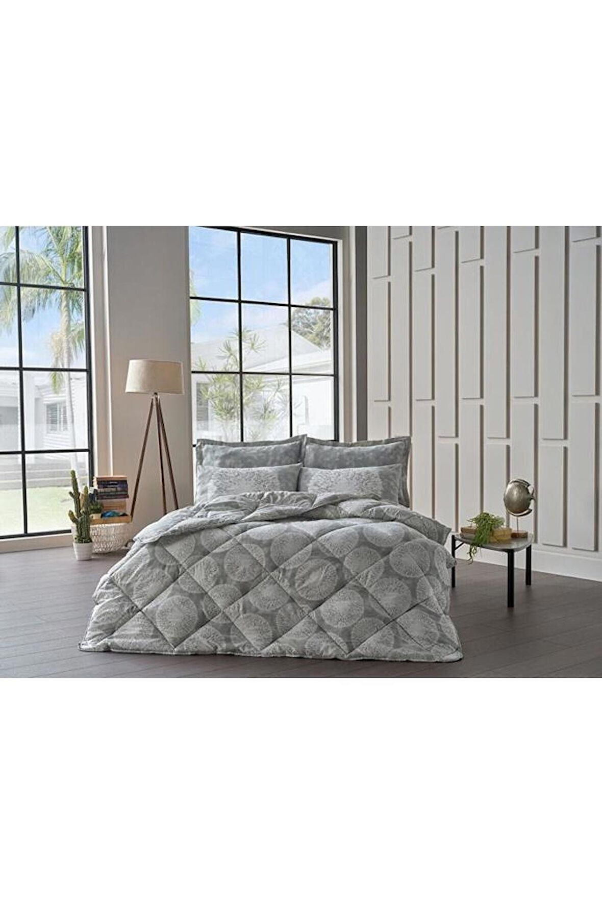 Doqu Home Polycotton Comforter Set  Viva Tek Kişilik