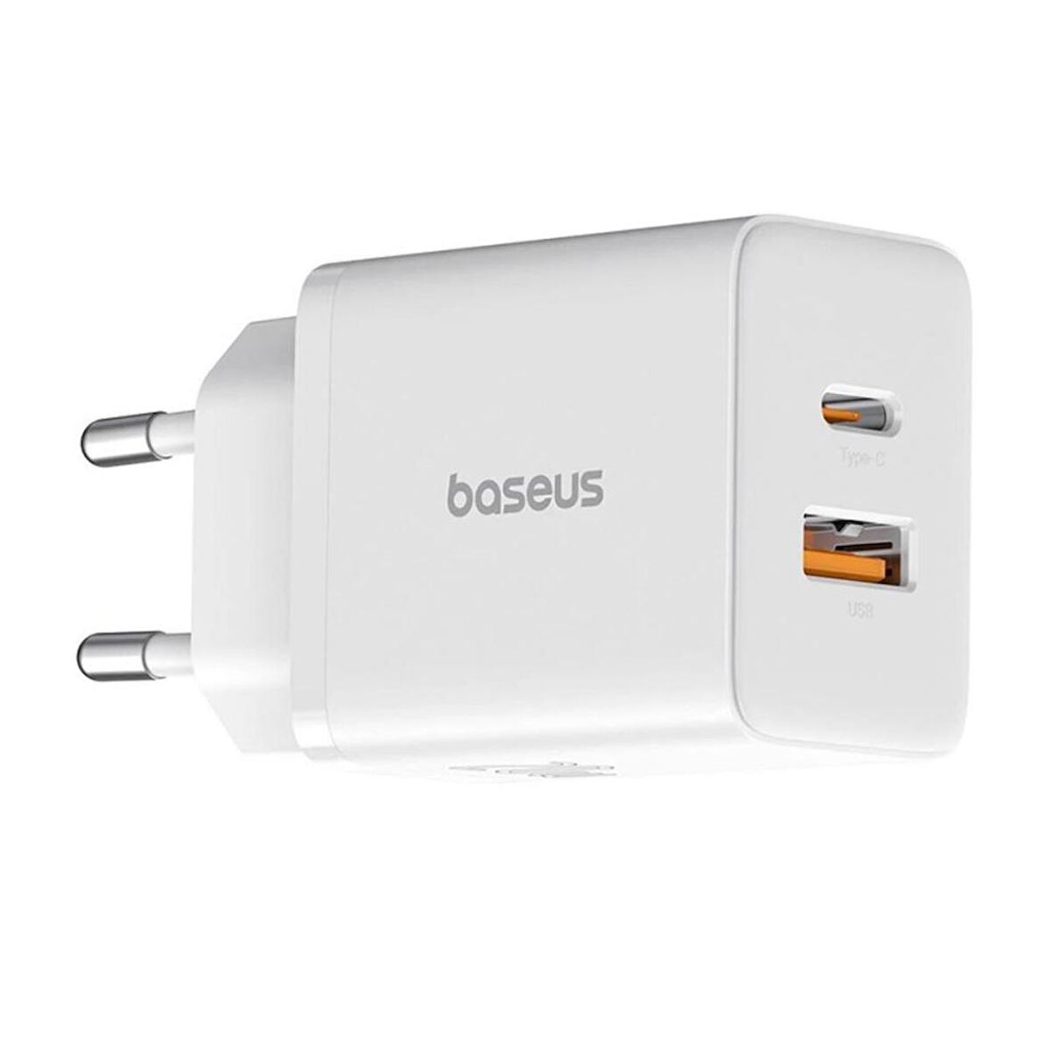 Baseus 20W 1x USB ve 1x Type C Universal Şarj Aleti, Aşırı Güç ve Voltaj Korumalı Şarj Adaptörü