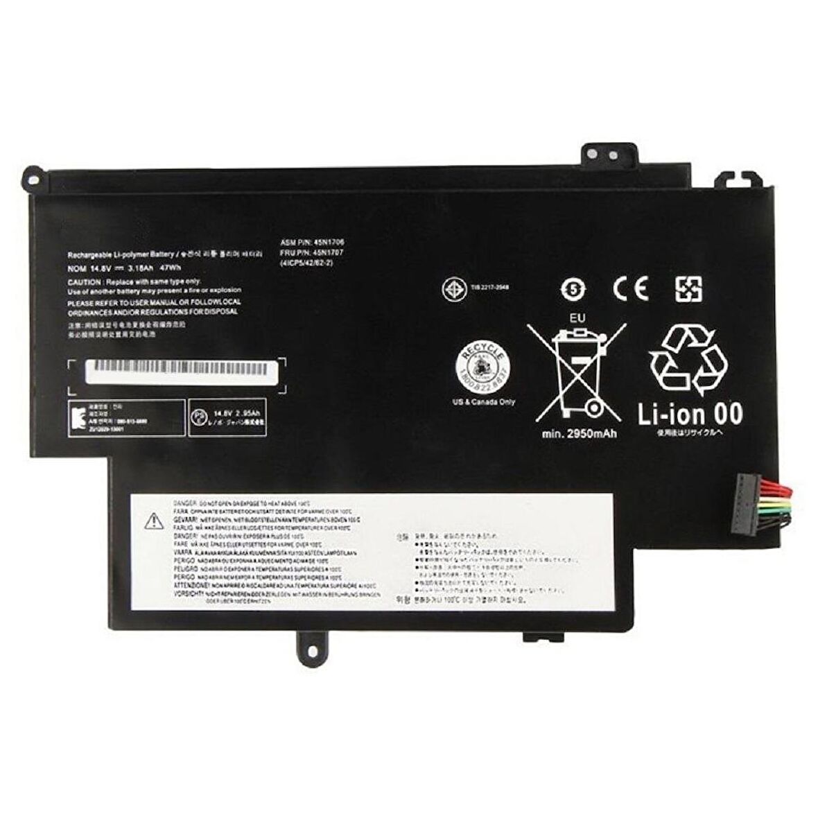 45N1706 Notebook Batarya Laptop Pil