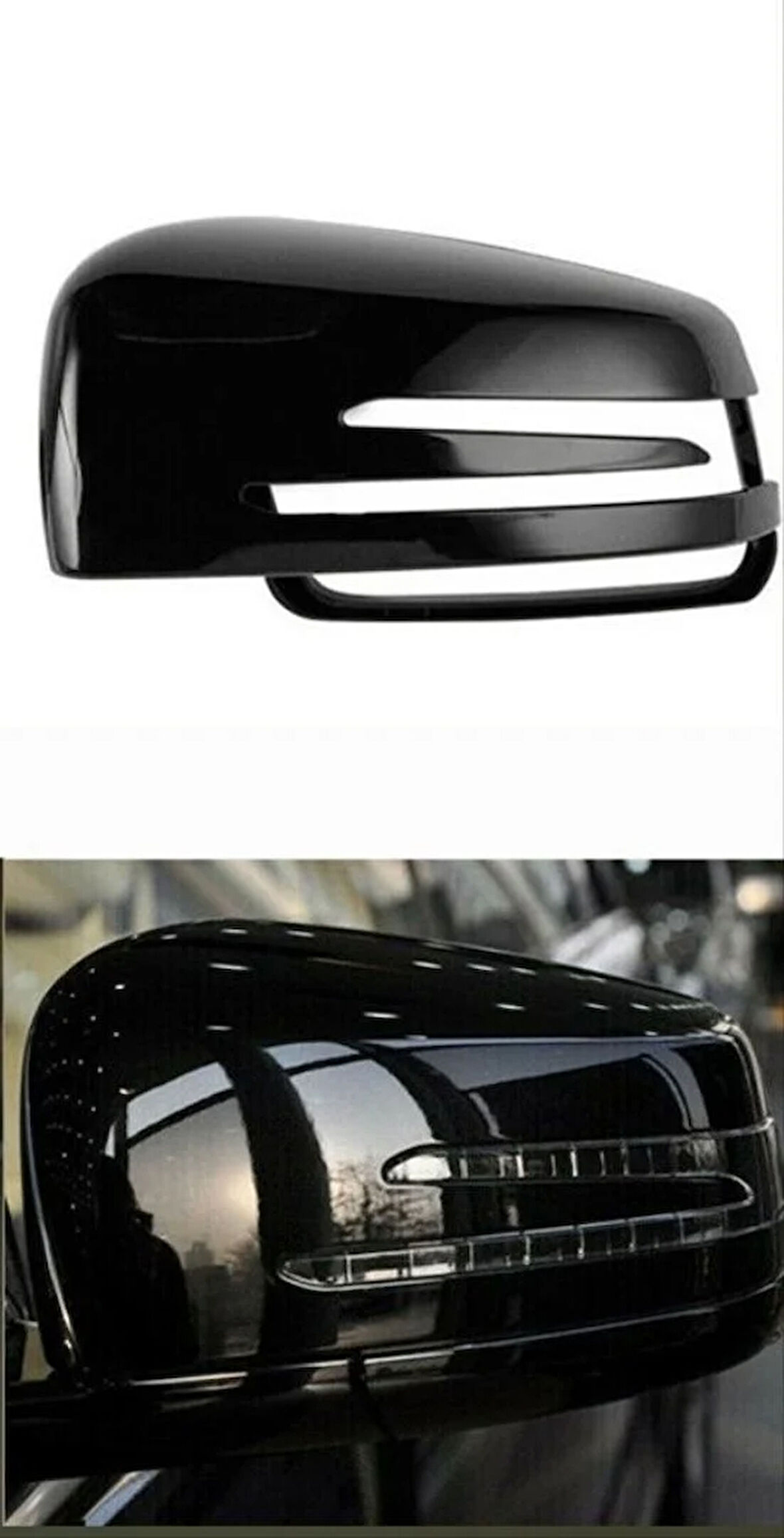 Mercedes W204 - W212 C ve E Serisi Uyumlu Ayna Kapağı Sol