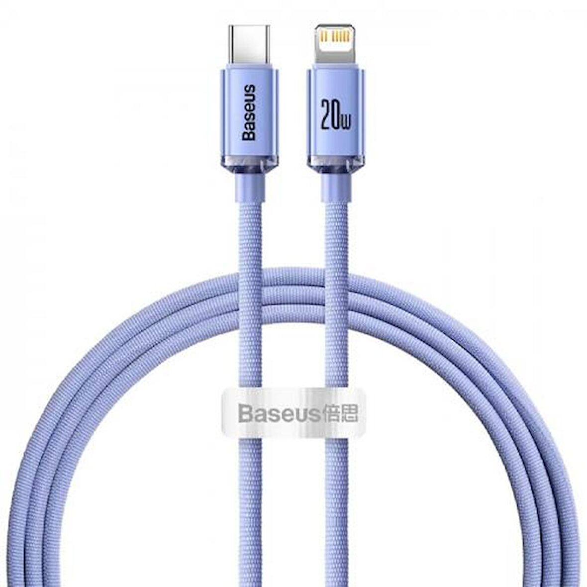 Baseus 20W 1.2metre Type C To Iphone Lightning Ultra Hızlı Şarj ve Data Kablosu,Akım Korumalı Kablo