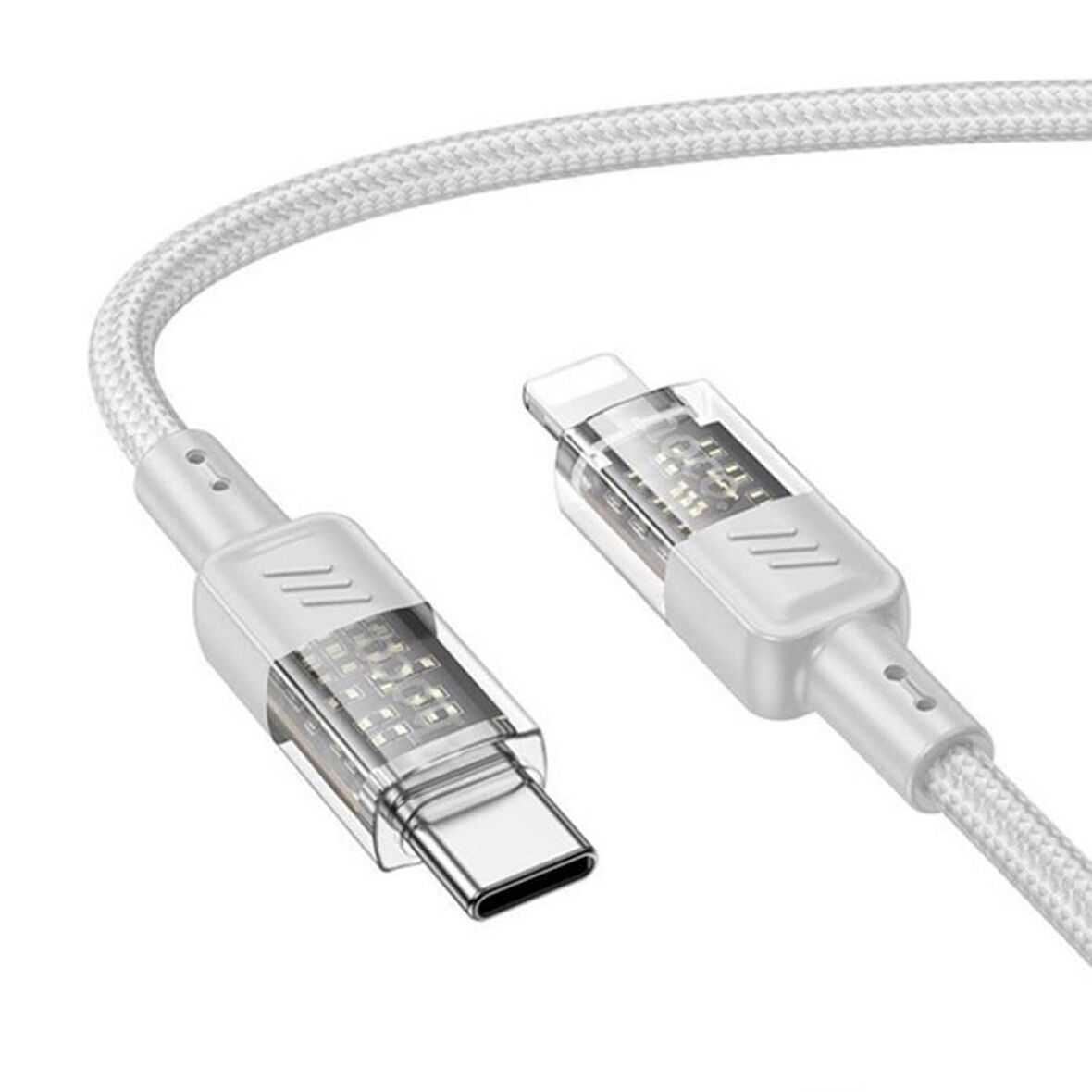 Polham HC Süper Hızlı 27W 1.2 Metre Type C To İphone Lightning Şarj Kablosu, Akım ve Voltaj Korumalı