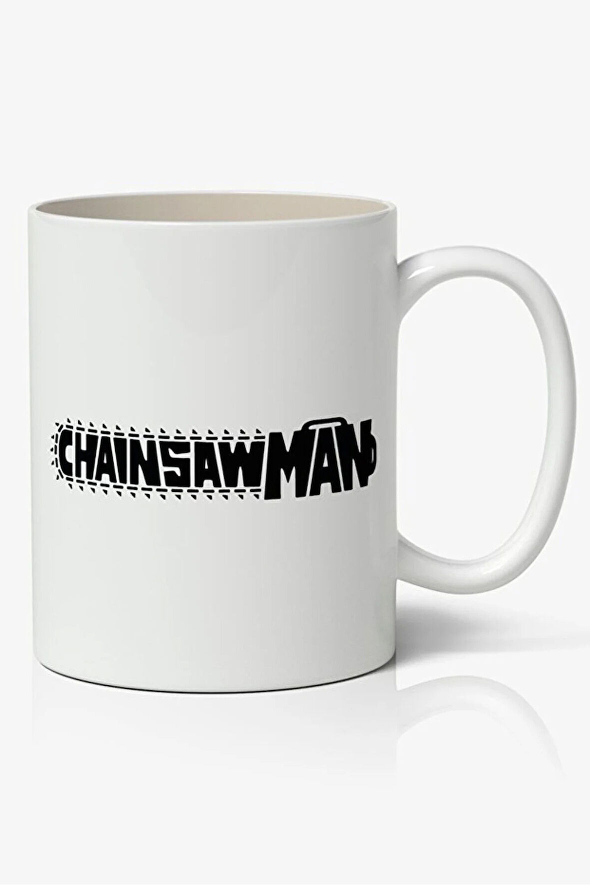 Chainsaw Man Logo Anime Kişiye Özel Temalı Kupa Bardak Sevgiliye Arkadaşa Hediye