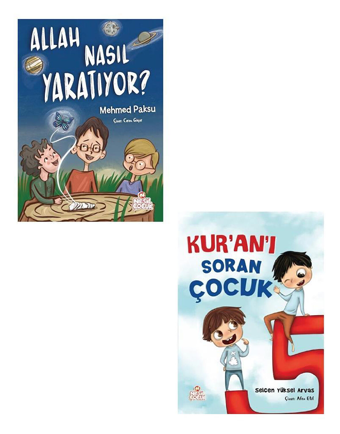 Allah Nasıl Yaratıyor + Kuranı Soran Çocuk (2 Kitap)