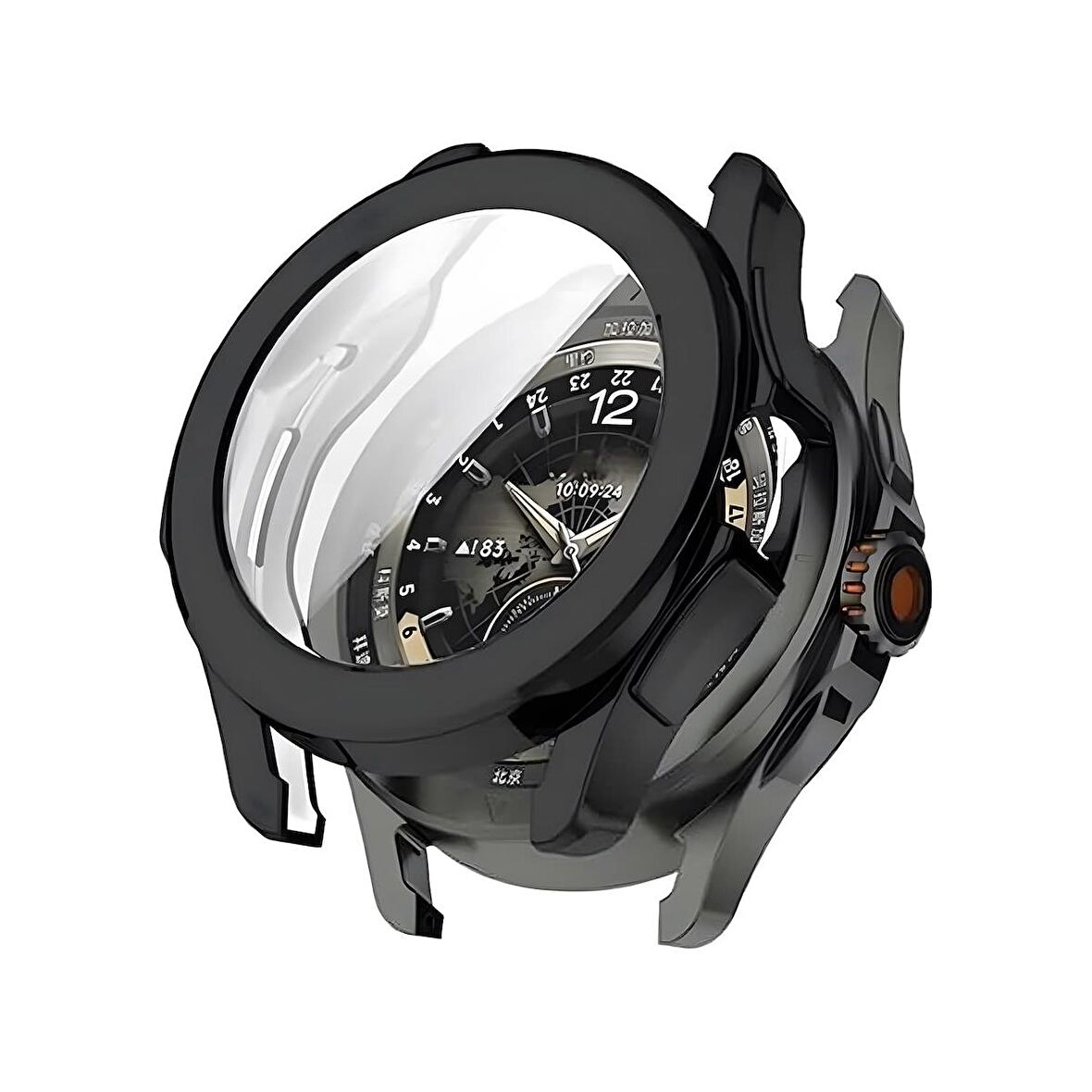 Forzacase Xiaomi Watch S4 ile uyumlu Önü Kapalı Ekran Korumalı Silikon Kılıf - FC010