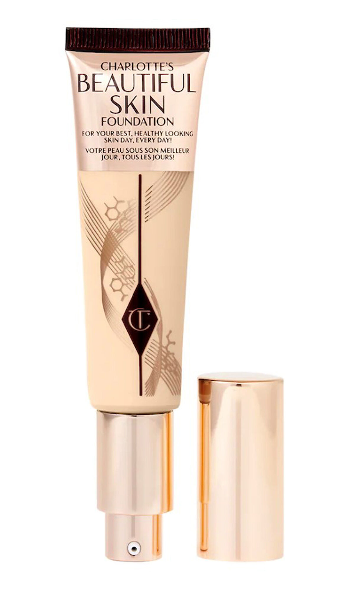 Charlotte's Beautiful Skin Foundation 10 Warm - Fondöten 30 ml