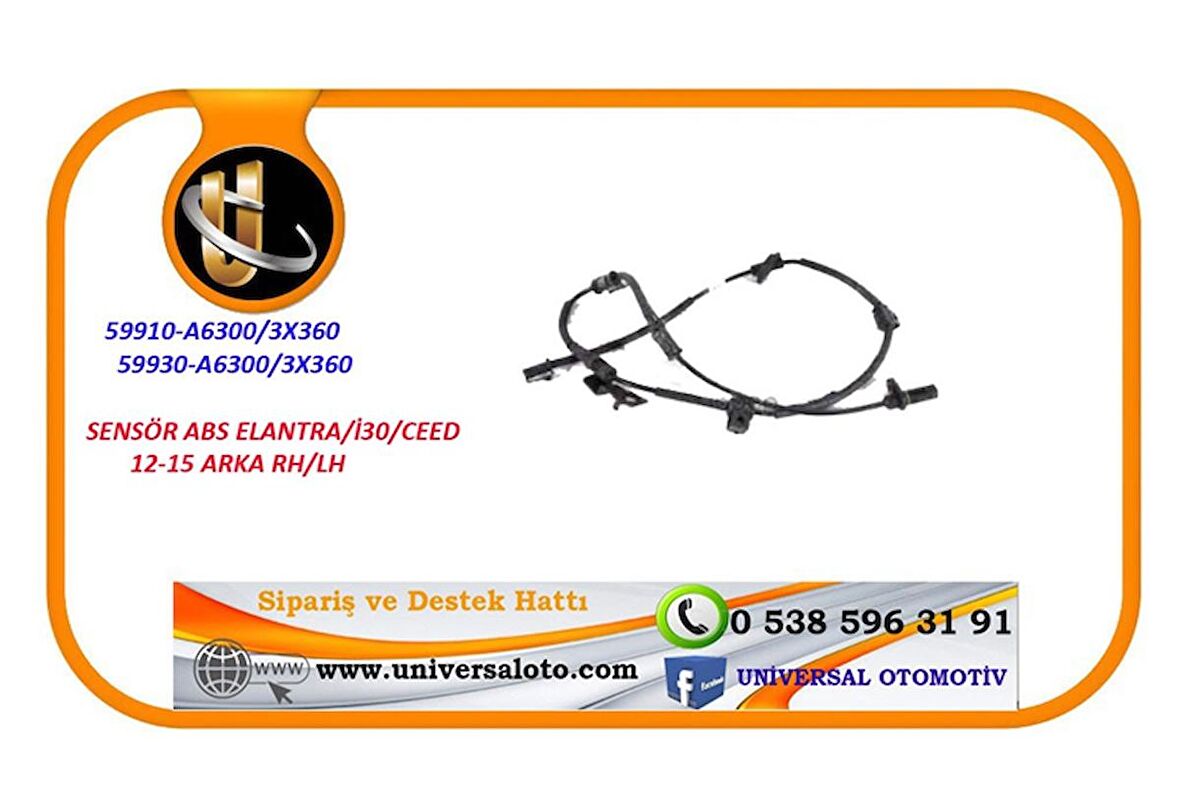 SENSÖR ABS ELANTRA 11-16/İ30 11-16/CEED 12-16