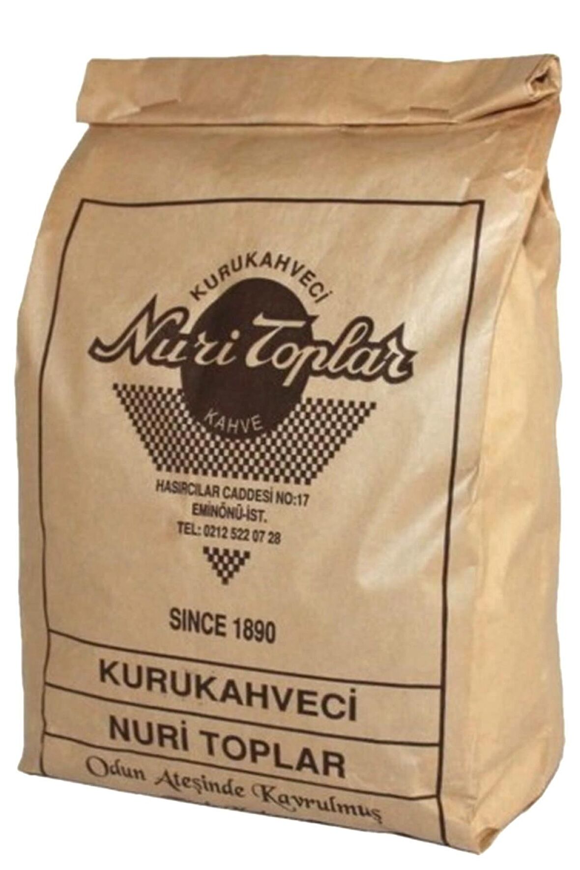 Nuri Toplar Türk Kahvesi Günlük Taze Çekim 250 Gram