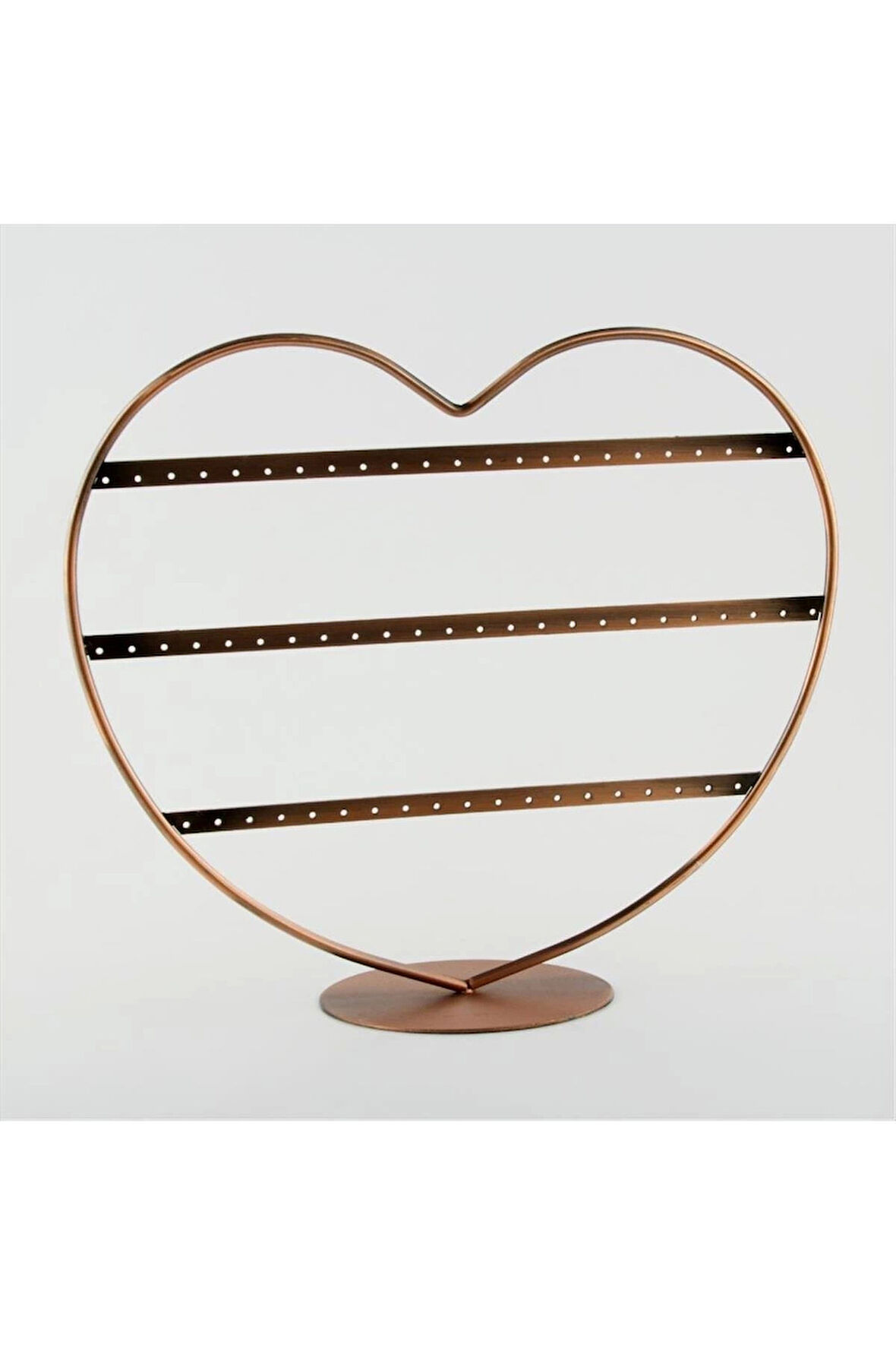 İthal Metal Bakır Renk 32x27Cm Küpe Standı