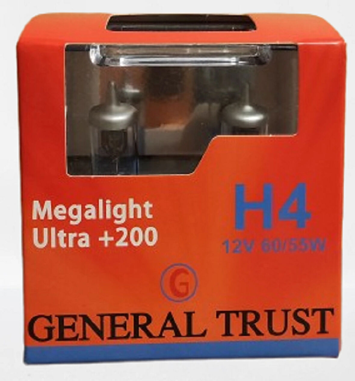 General Tust Megalıght Ultra H4 12v 60/55w 200 % Fazla Işık