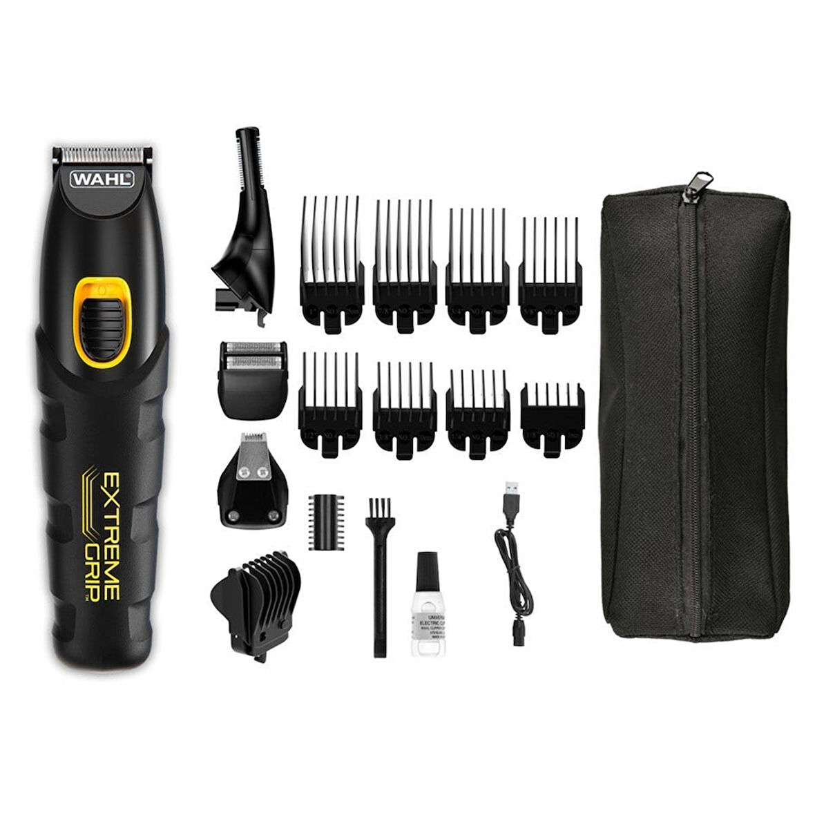 Wahl 9893 Extreme Grip Advanced Hepsi Bir Arada Şarjlı Erkek Bakım Kiti 09893-0460