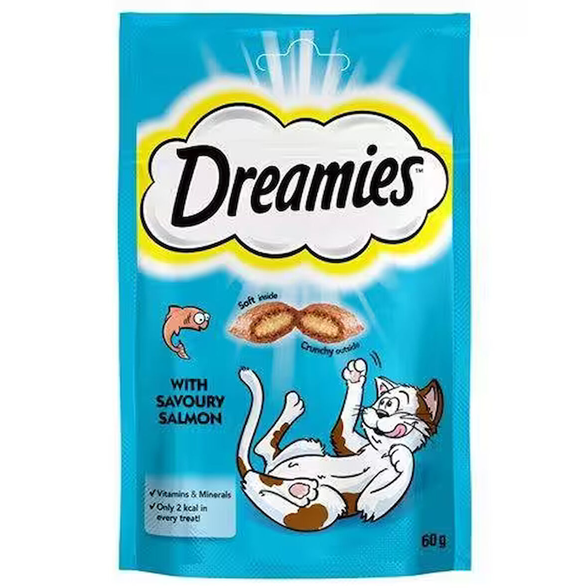 Dreamies Somonlu Kedi Ödül Maması 60 gr x 12 Adet