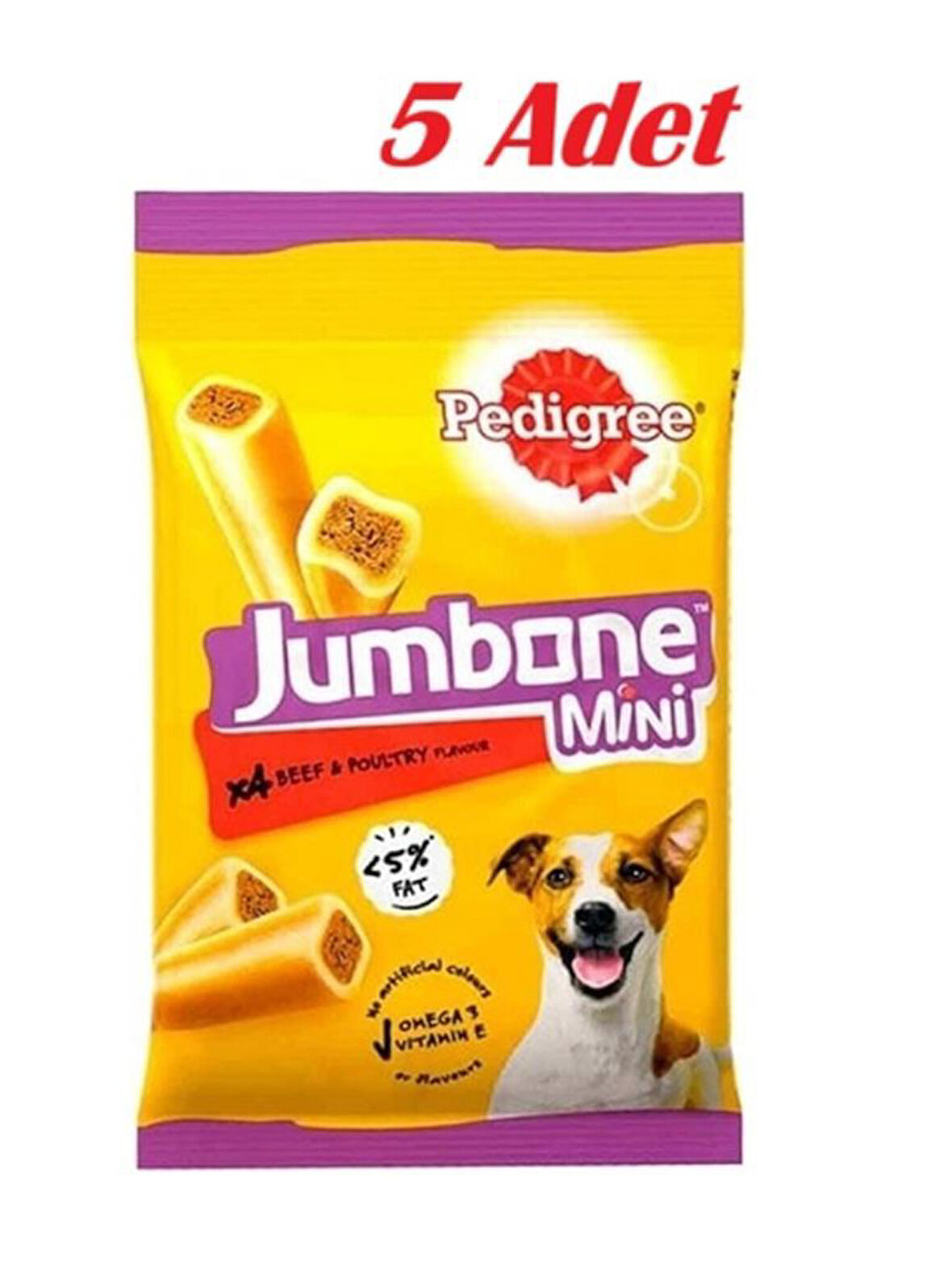 Pedigree Jumbone Mini Köpek Ödülü 160 Gr*5 Adet