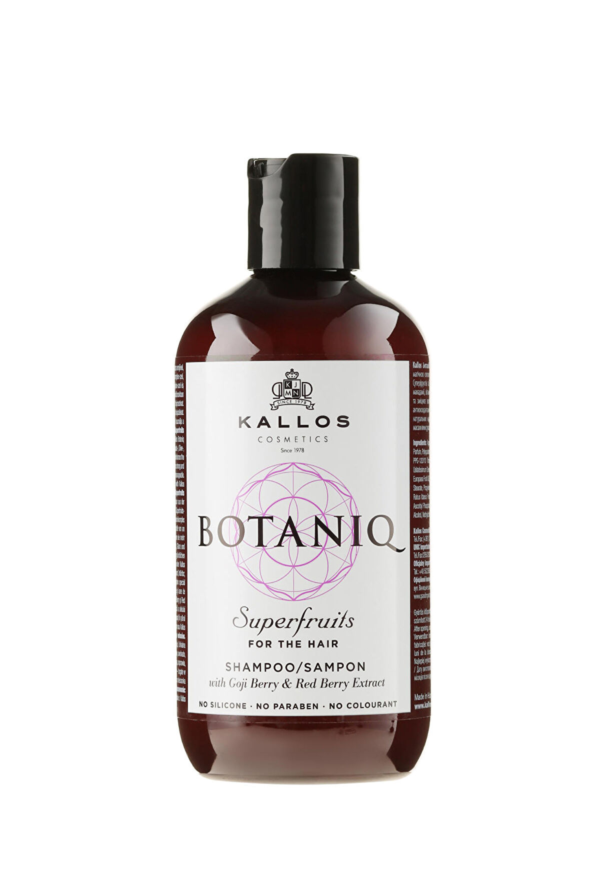 Kallos Cosmetics Botaniq Superfruits Şampuan 300 ML